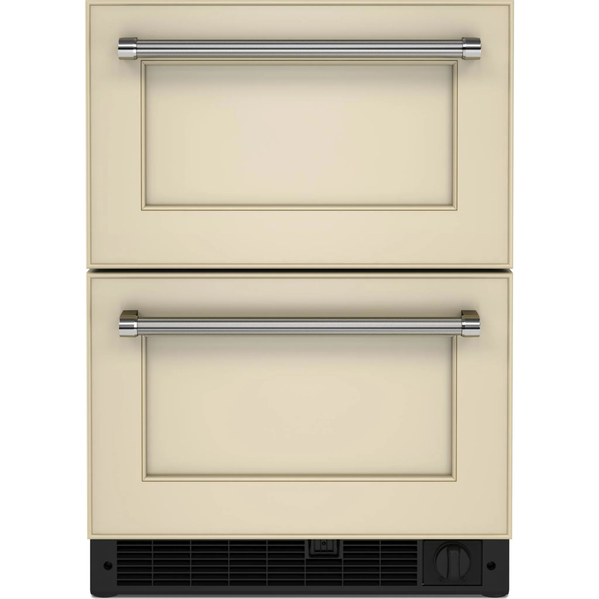 KitchenAid 24" Panel-Ready Undercounter Double-Drawer Refrigerator/Freezer -Panel Ready (KUDF204KPA)