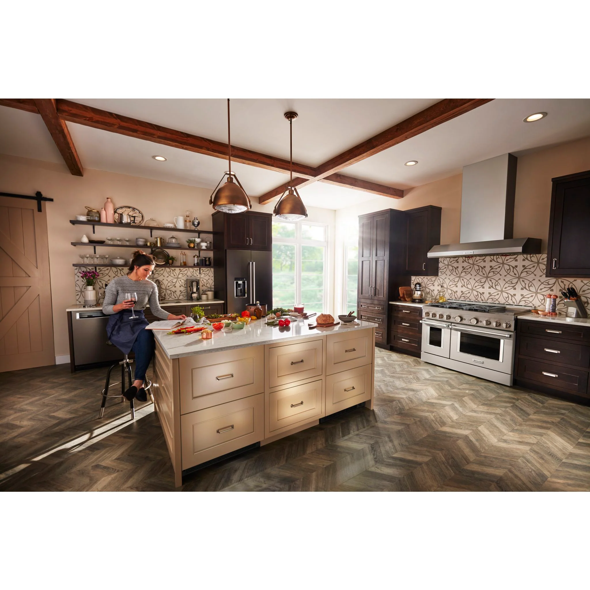 KitchenAid 24" Panel-Ready Undercounter Double-Drawer Refrigerator/Freezer -Panel Ready (KUDF204KPA) - Image 11