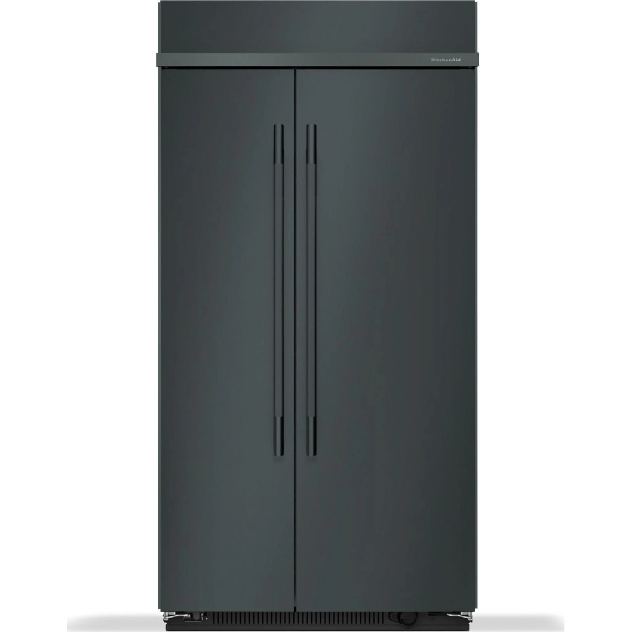 KitchenAid 25.5 Cu. Ft. 42" Built-In Side-by-Side Refrigerator with Platinum Interior - Juniper (KBSN742SJP)