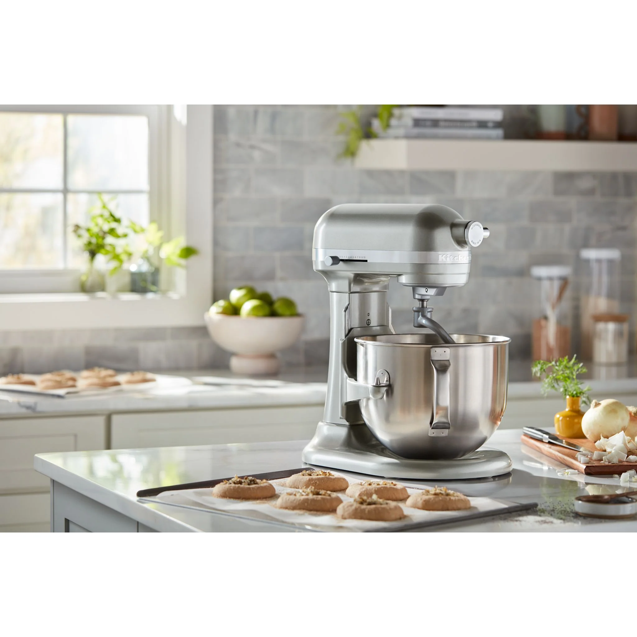 KitchenAid® 7 Quart Bowl-Lift Stand Mixer - Silver (KSM70SKXXCU) - Image 3