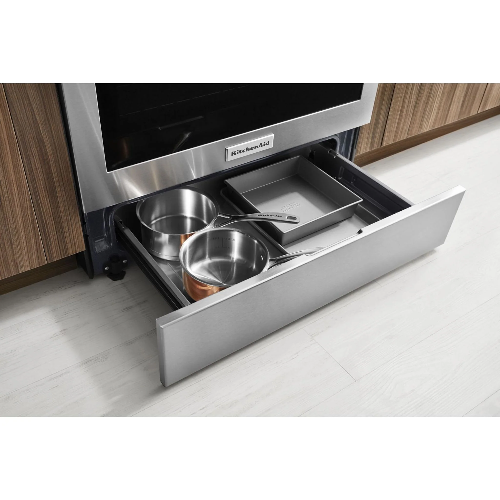 KitchenAid 30" 5-Element Electric Convection Range - Stainless Steel (YKFEG500ESS) - Image 6