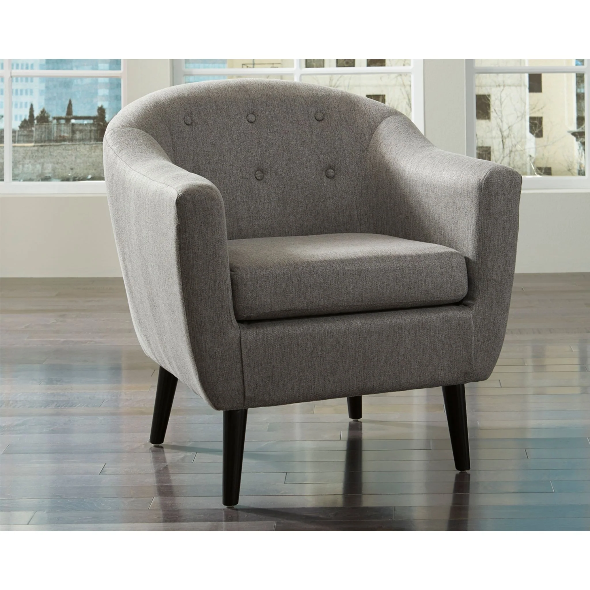 Klorey Accent Chair - Charcoal - Image 2