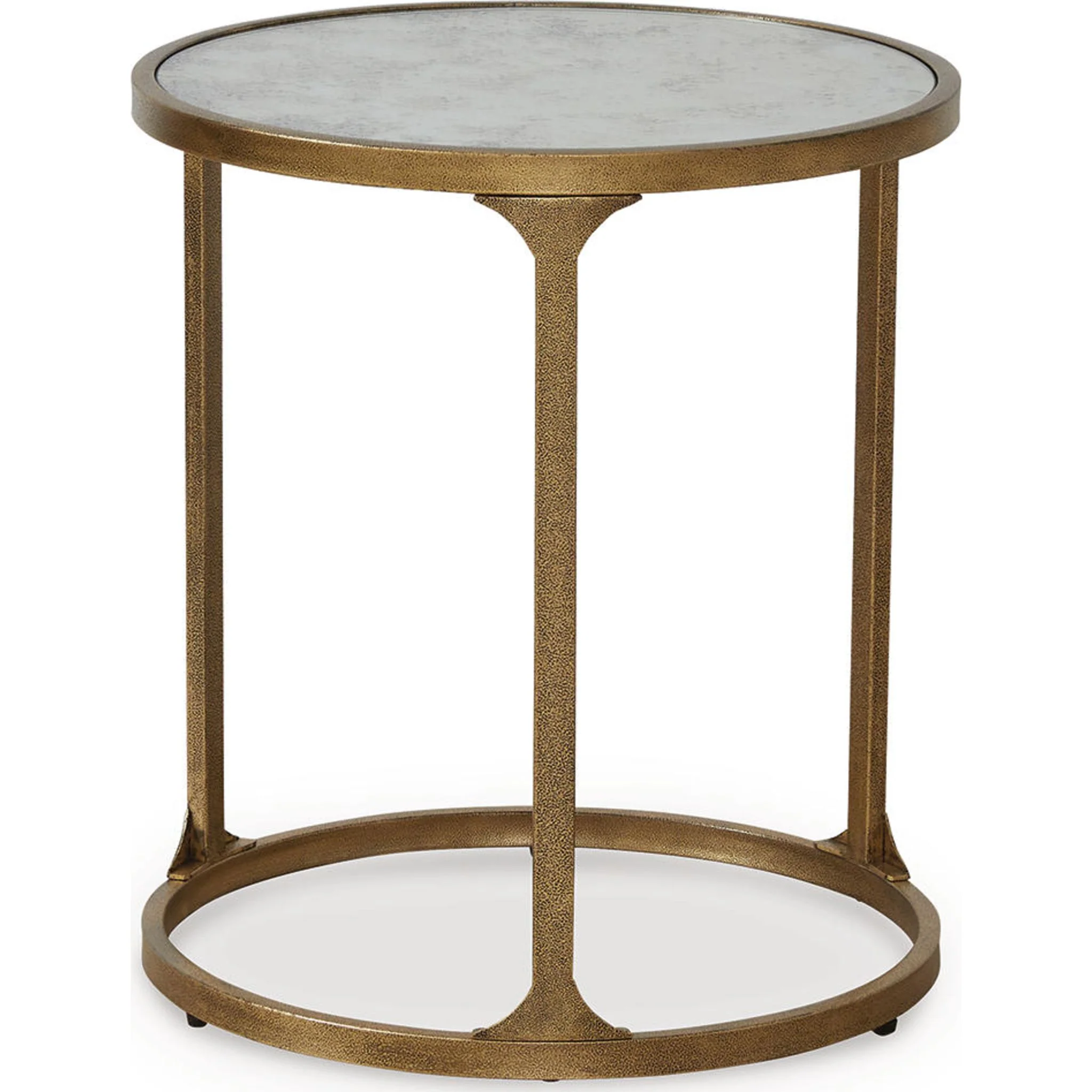 Korajane End Table - Antique Gold - Image 10
