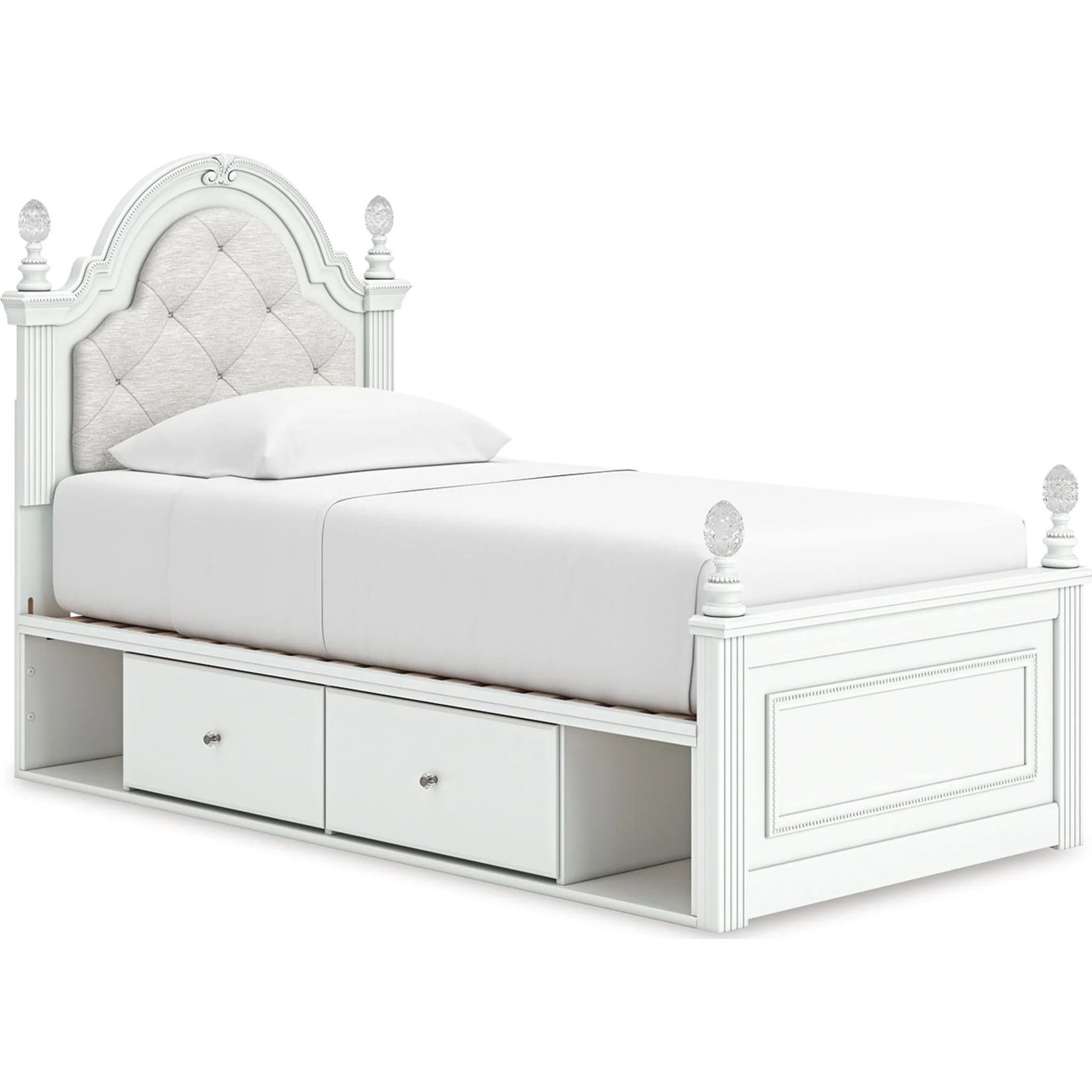 Kozlani 6 Piece Twin Storage Bedroom - White - Image 5
