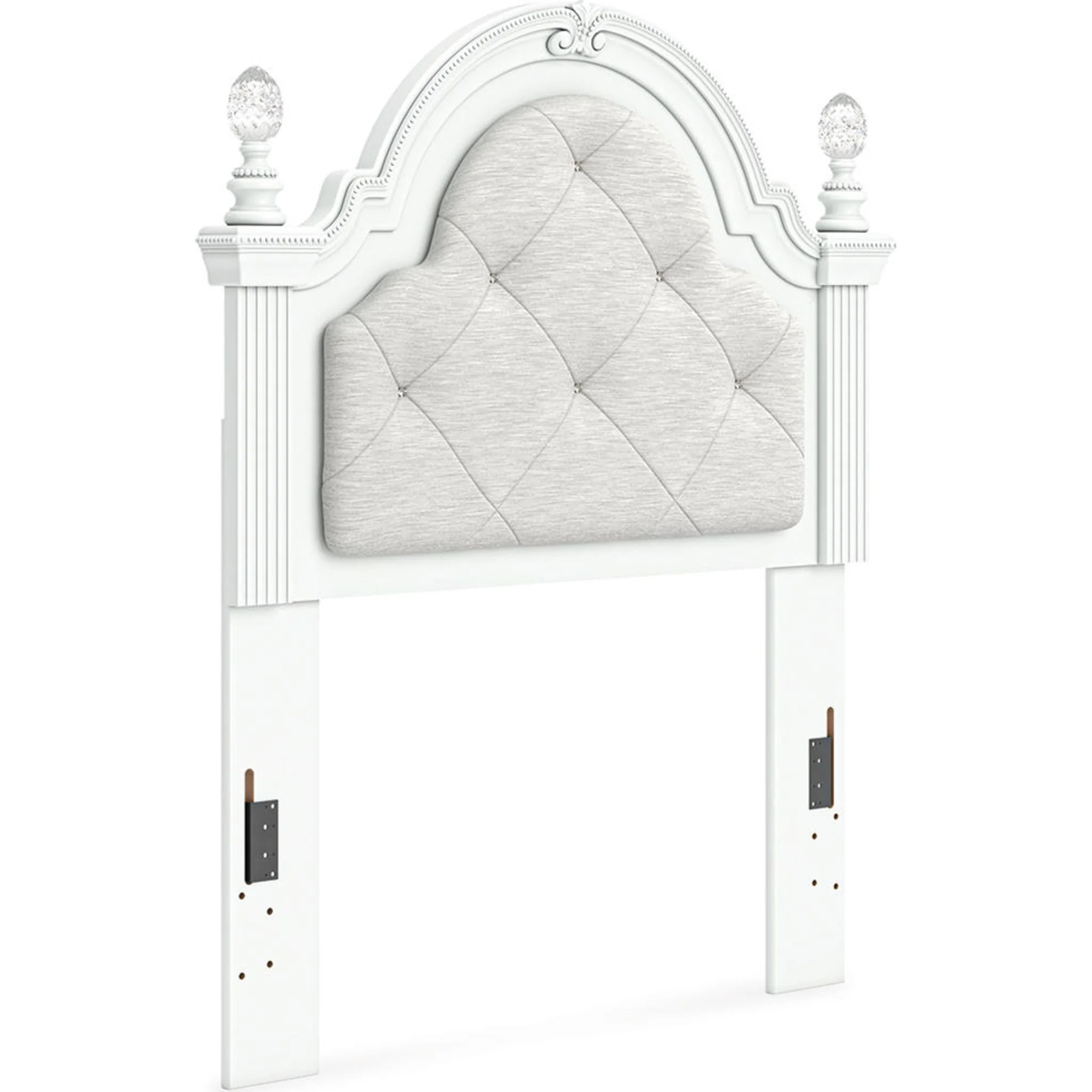 Kozlani Twin Panel Headboard - White
