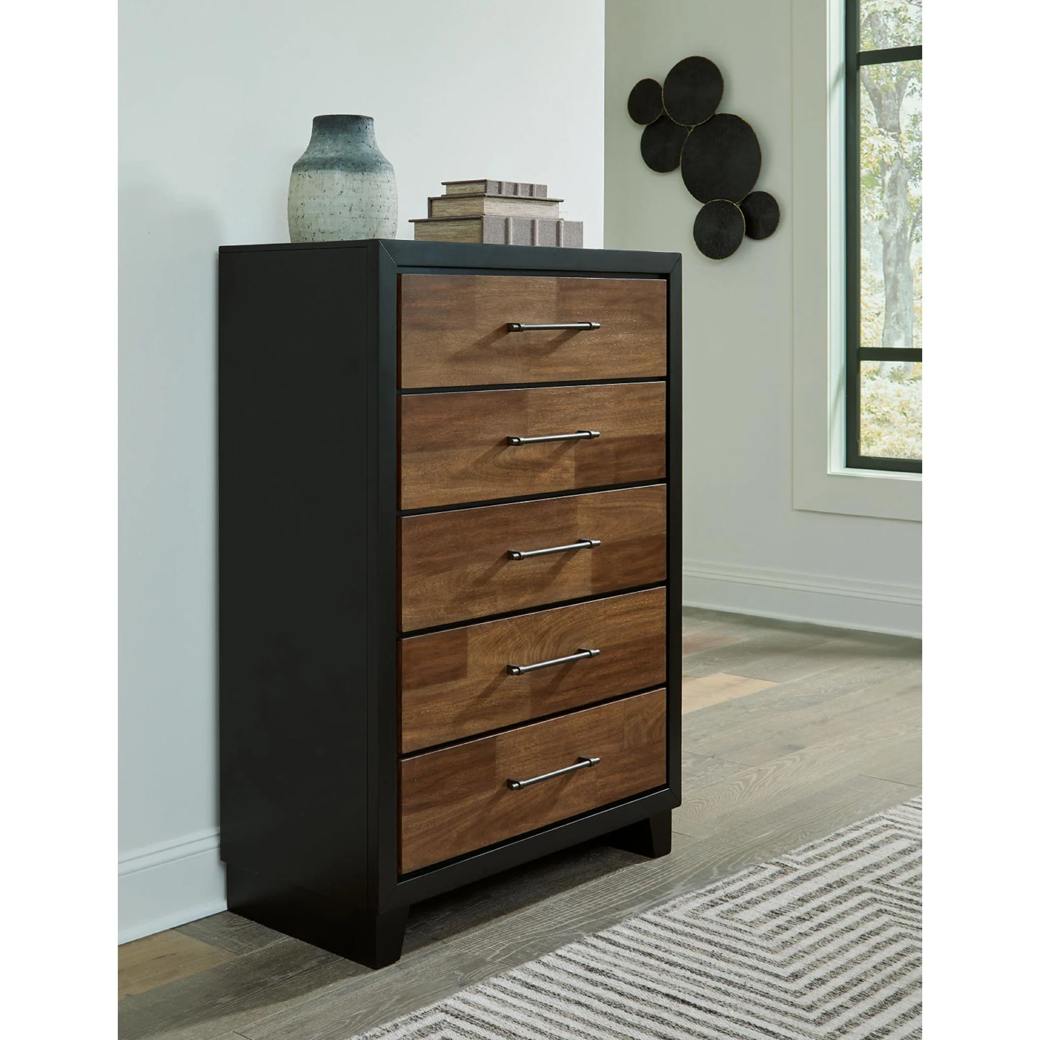 Kraeburn Chest - Brown/Black - Image 2