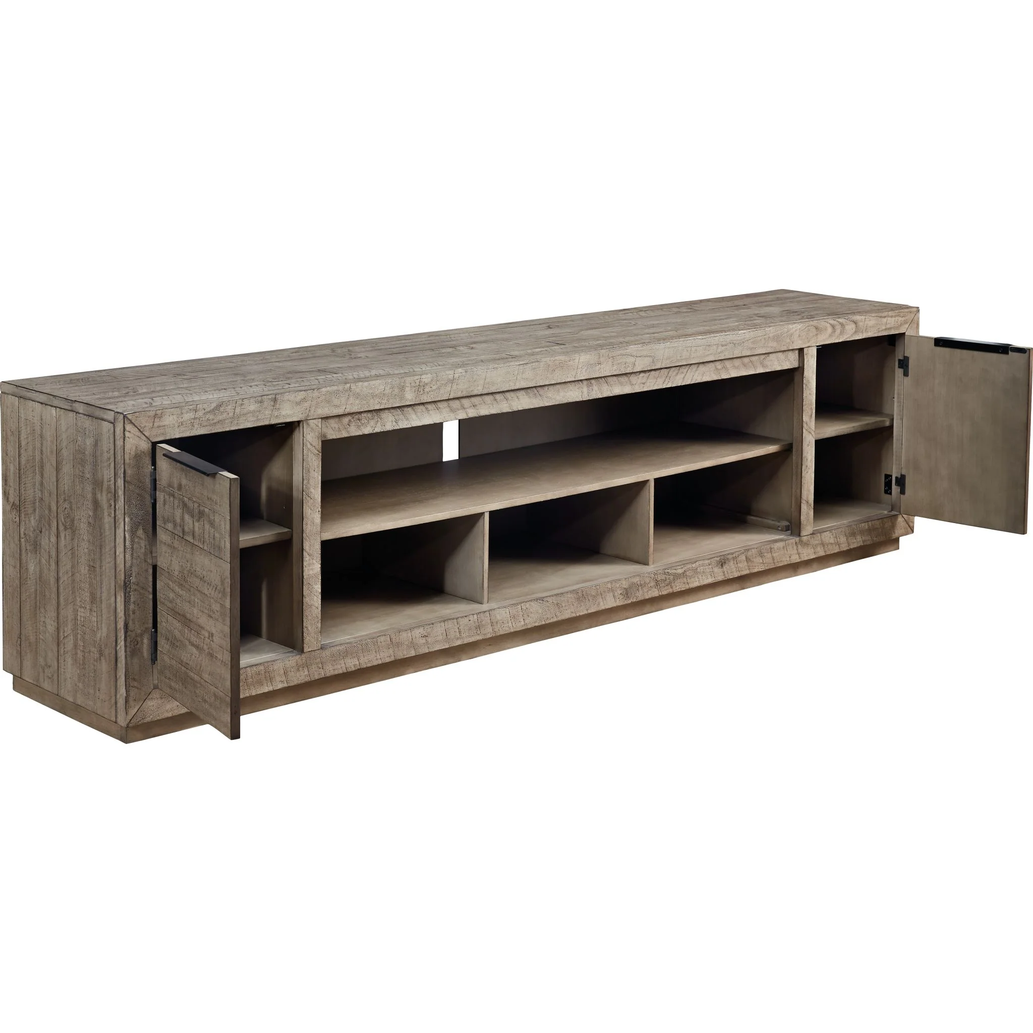 Krystanza TV Stand - Weathered Gray - Image 3