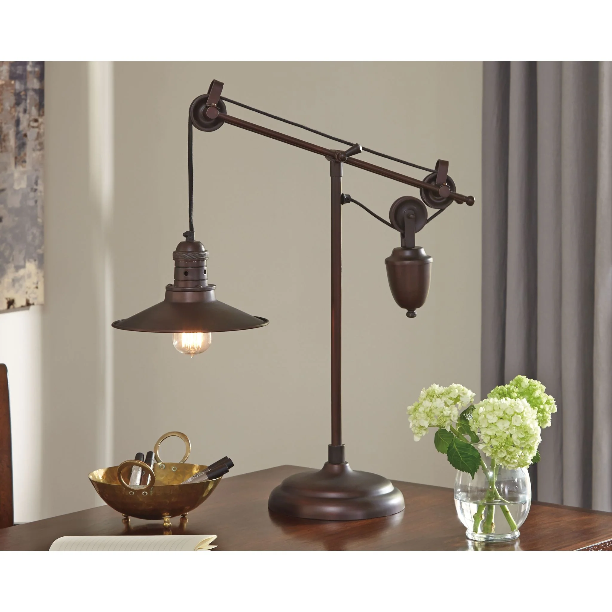 Kylen Table Lamp - Bronze Finish 29.50" - Image 4