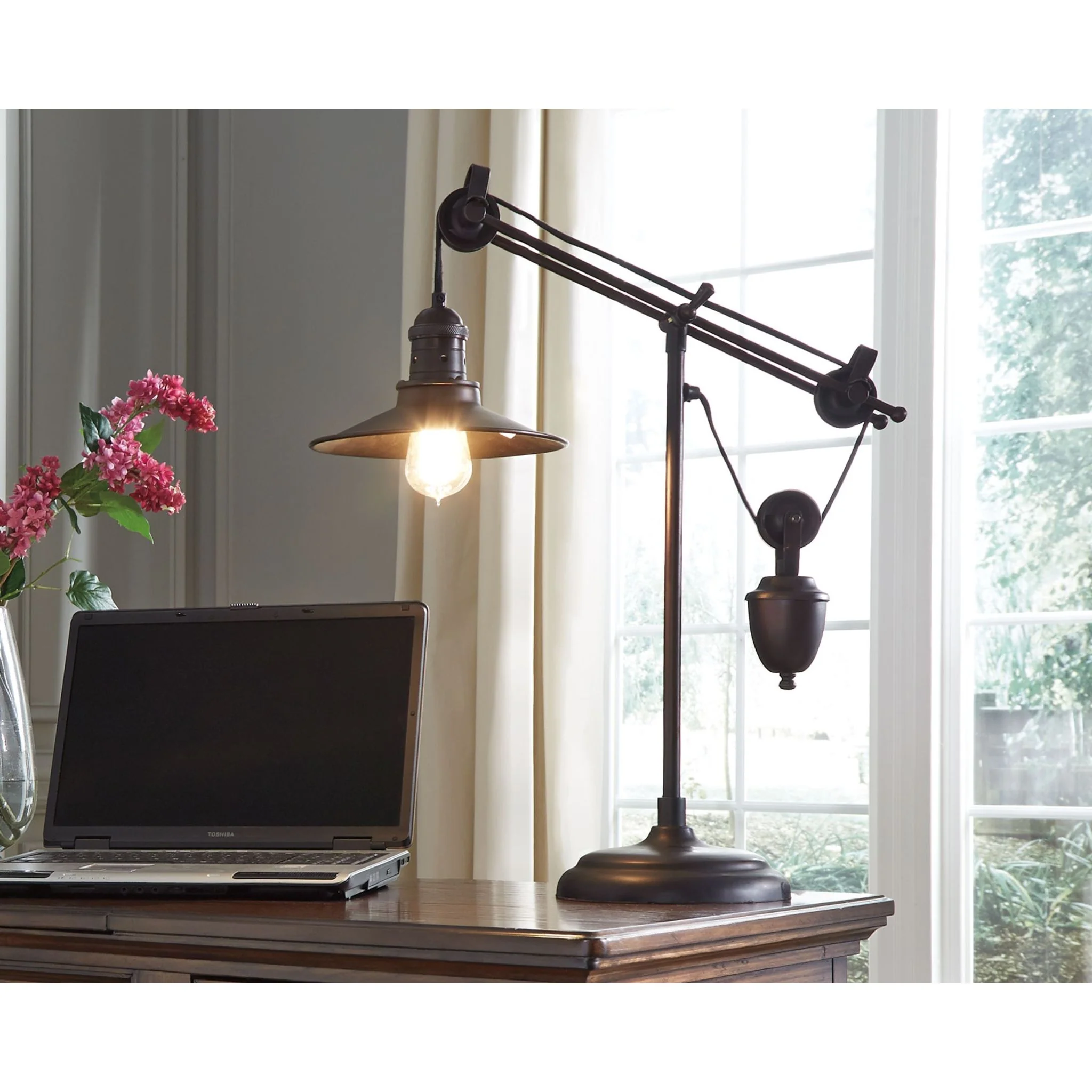 Kylen Table Lamp - Bronze Finish 29.50" - Image 6