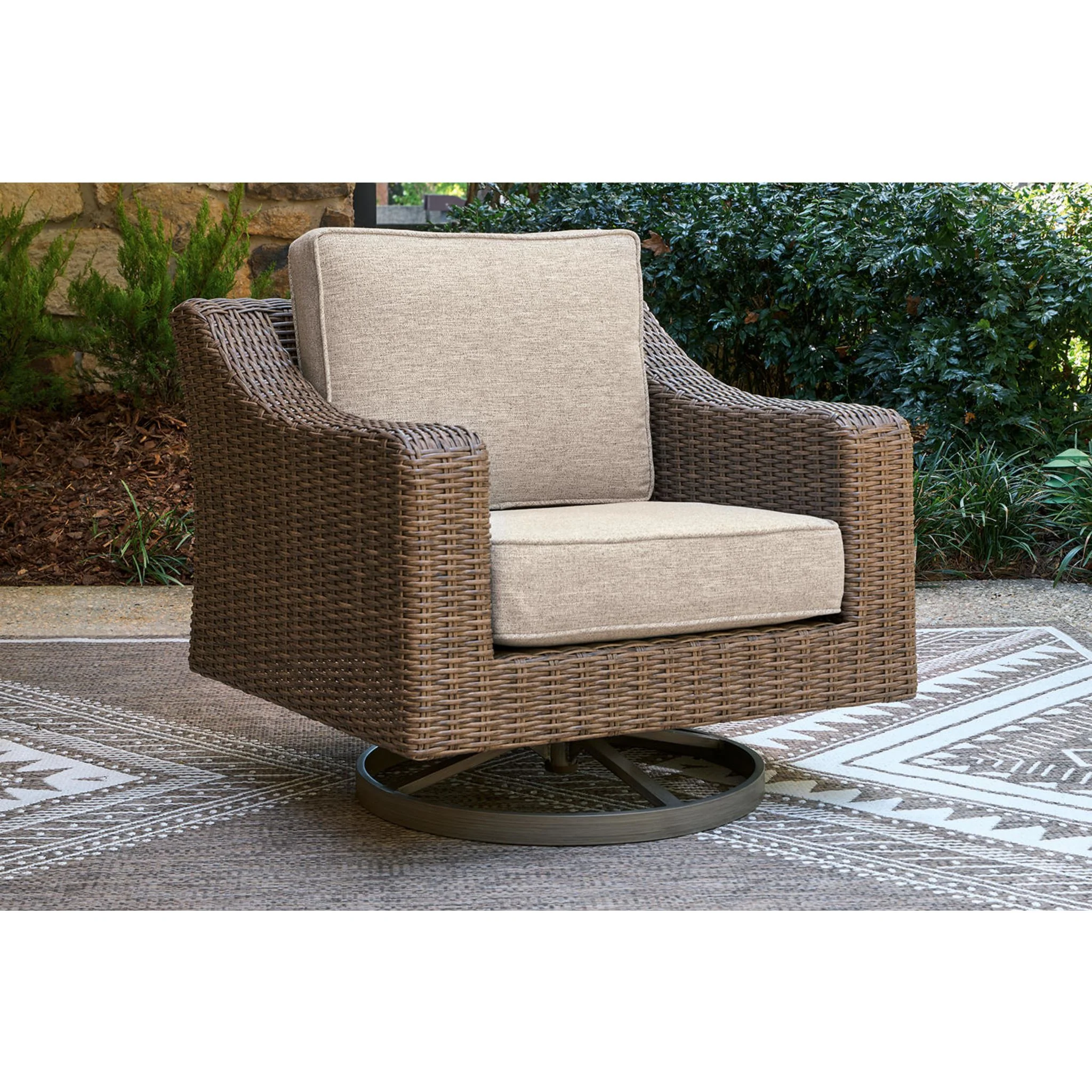 Laguna Heights 2 Piece Outdoor Seating - Beige - Image 6