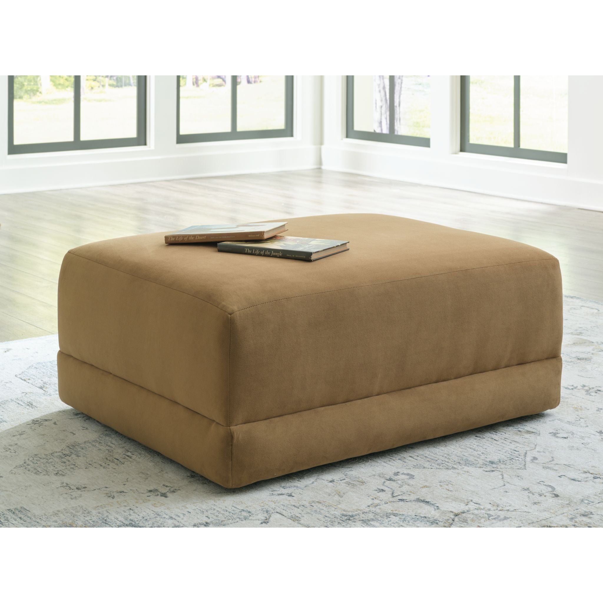 Lainee Ottoman - Honey - Image 2