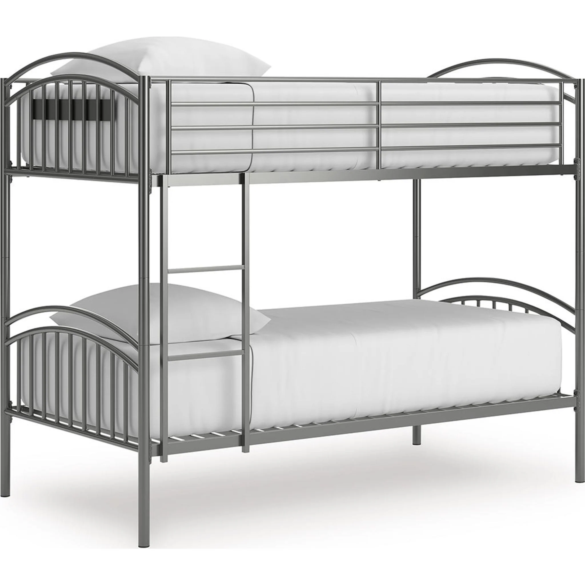 Lanceburg Twin/Twin Bunk Bed - Gray