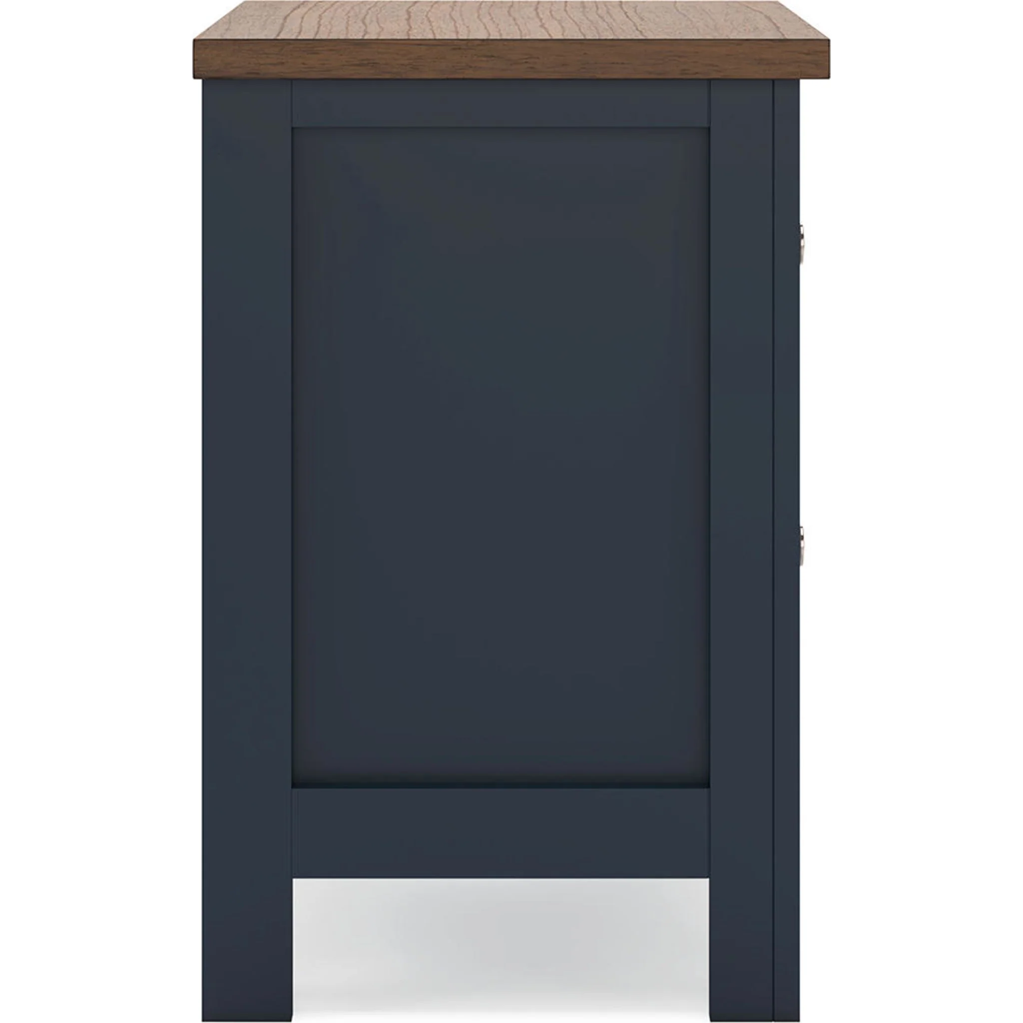 Landocken 6 Piece Queen Panel Bedroom - Blue/Brown - Image 22