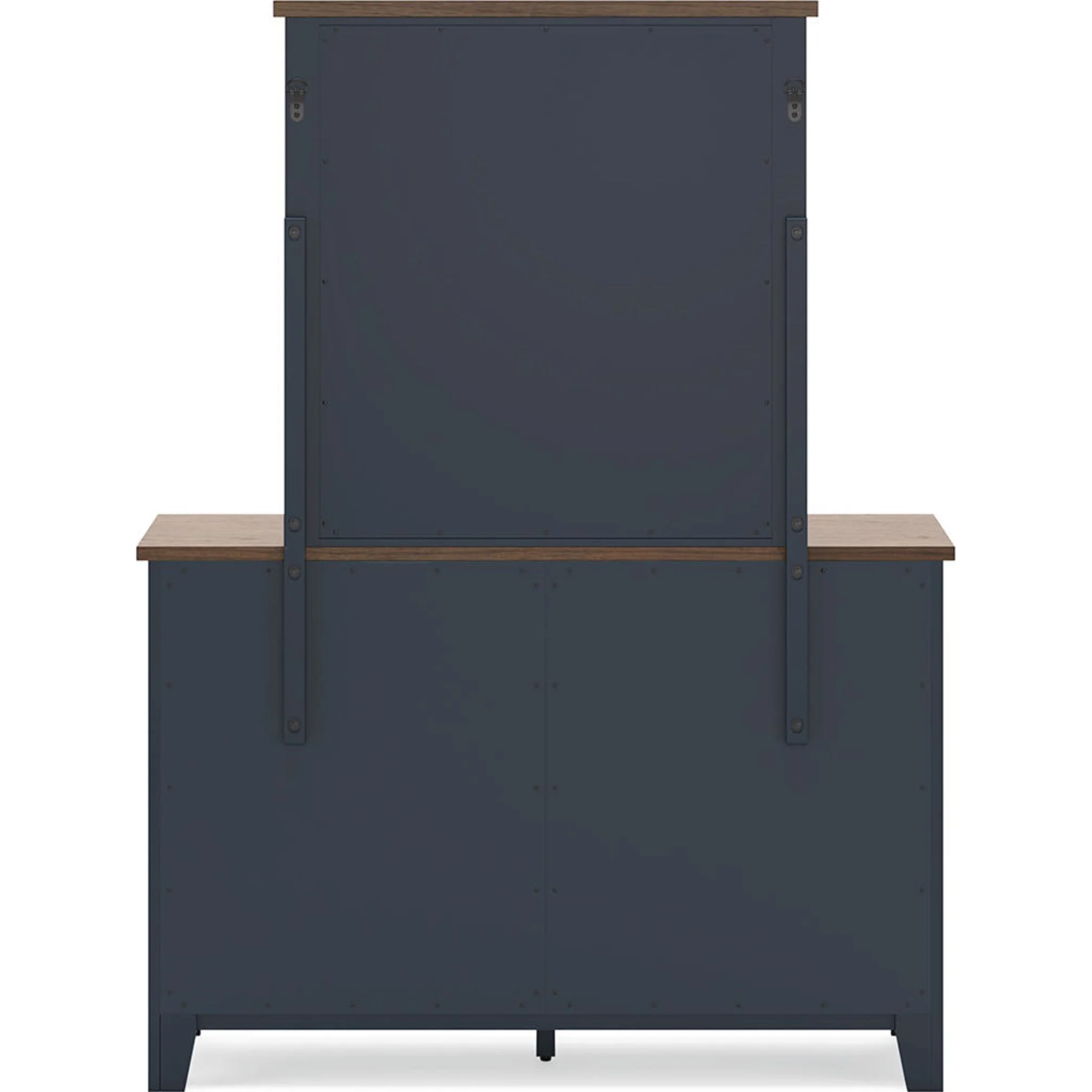 Landocken 6 Piece Queen Panel Bedroom - Blue/Brown - Image 6