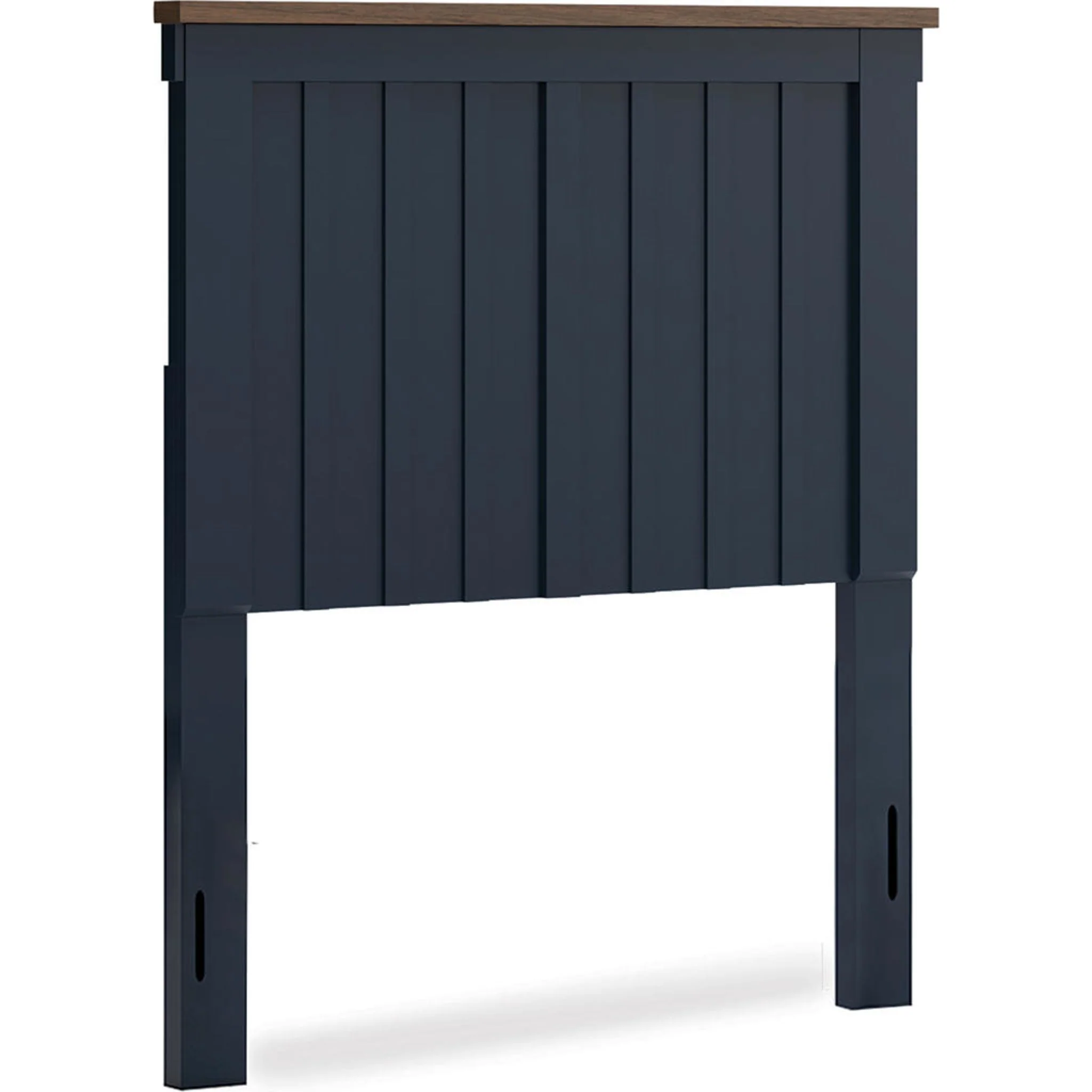 Landocken Panel Headboard - Blue/Brown