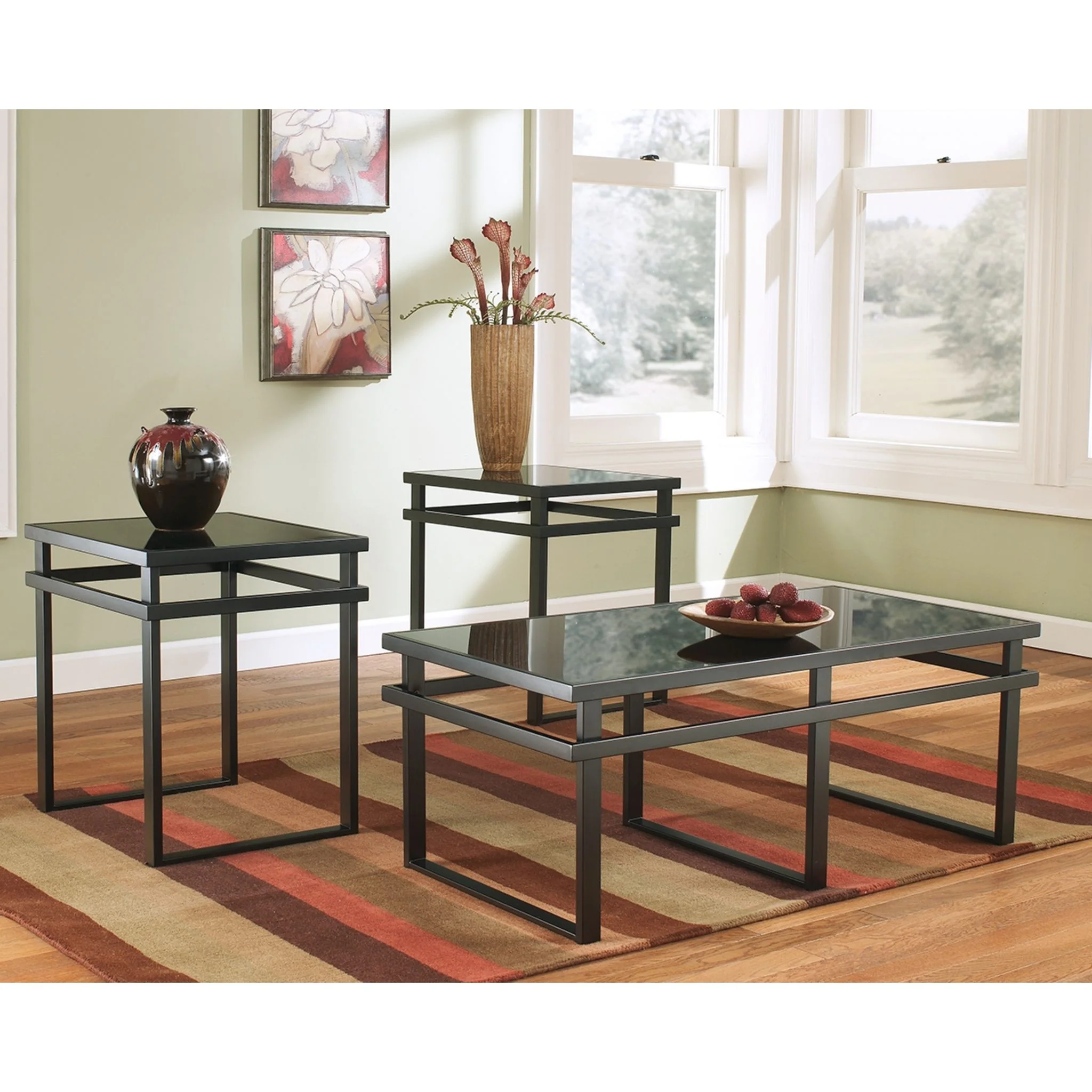 Laney 3 Pack Tables - Black - Image 2