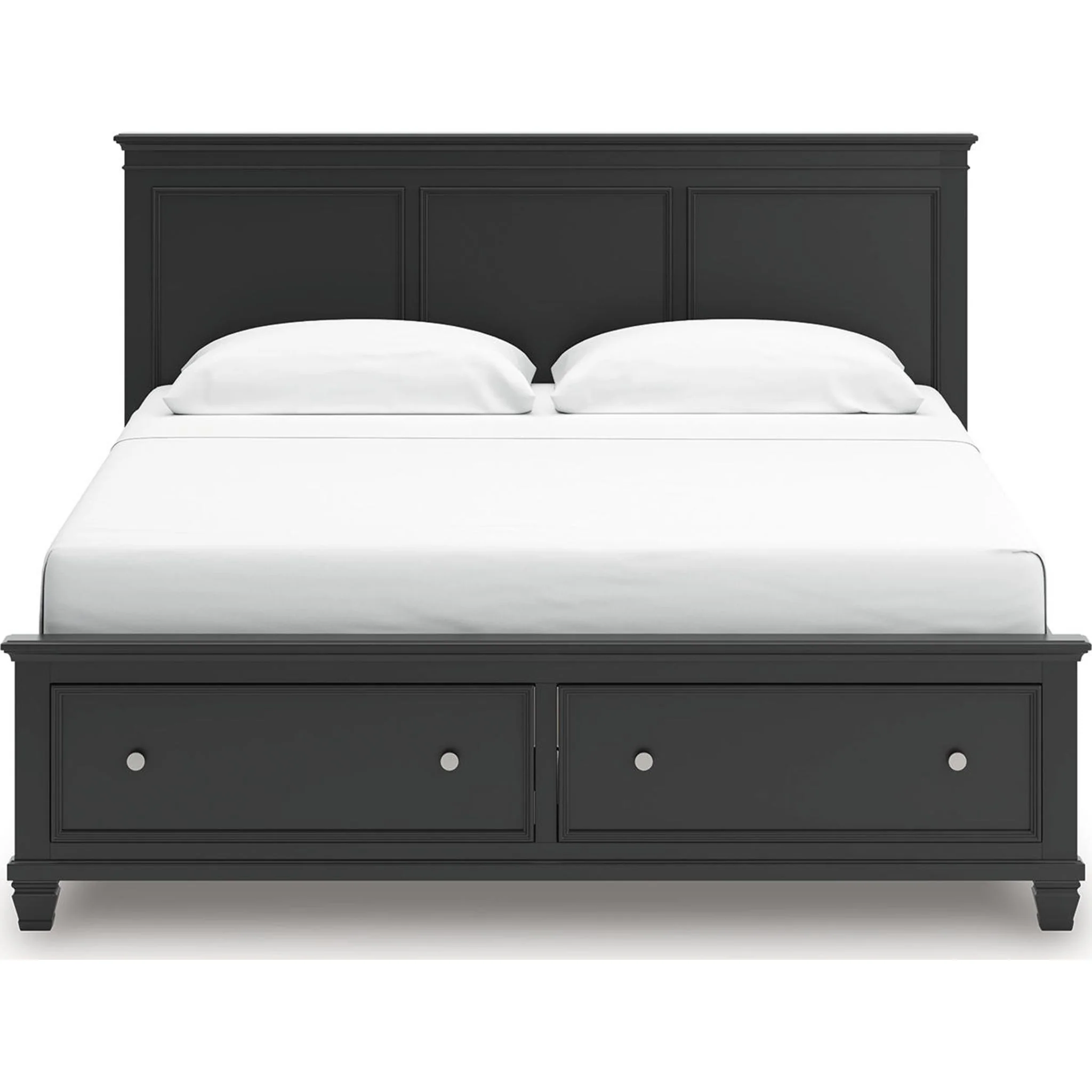 Lanolee 6 Piece King Storage Bedroom - Black - Image 17