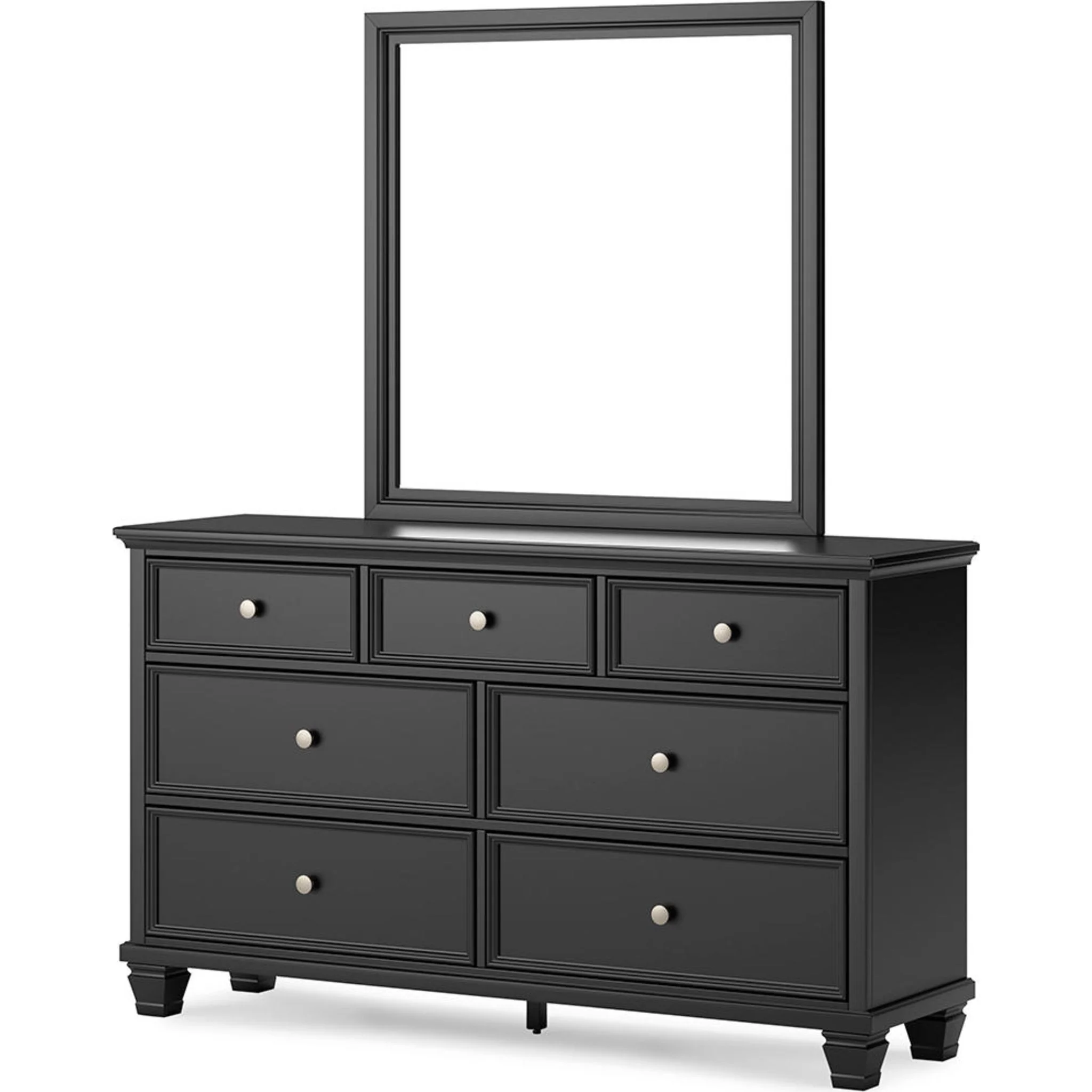 Lanolee 6 Piece King Storage Bedroom - Black - Image 2