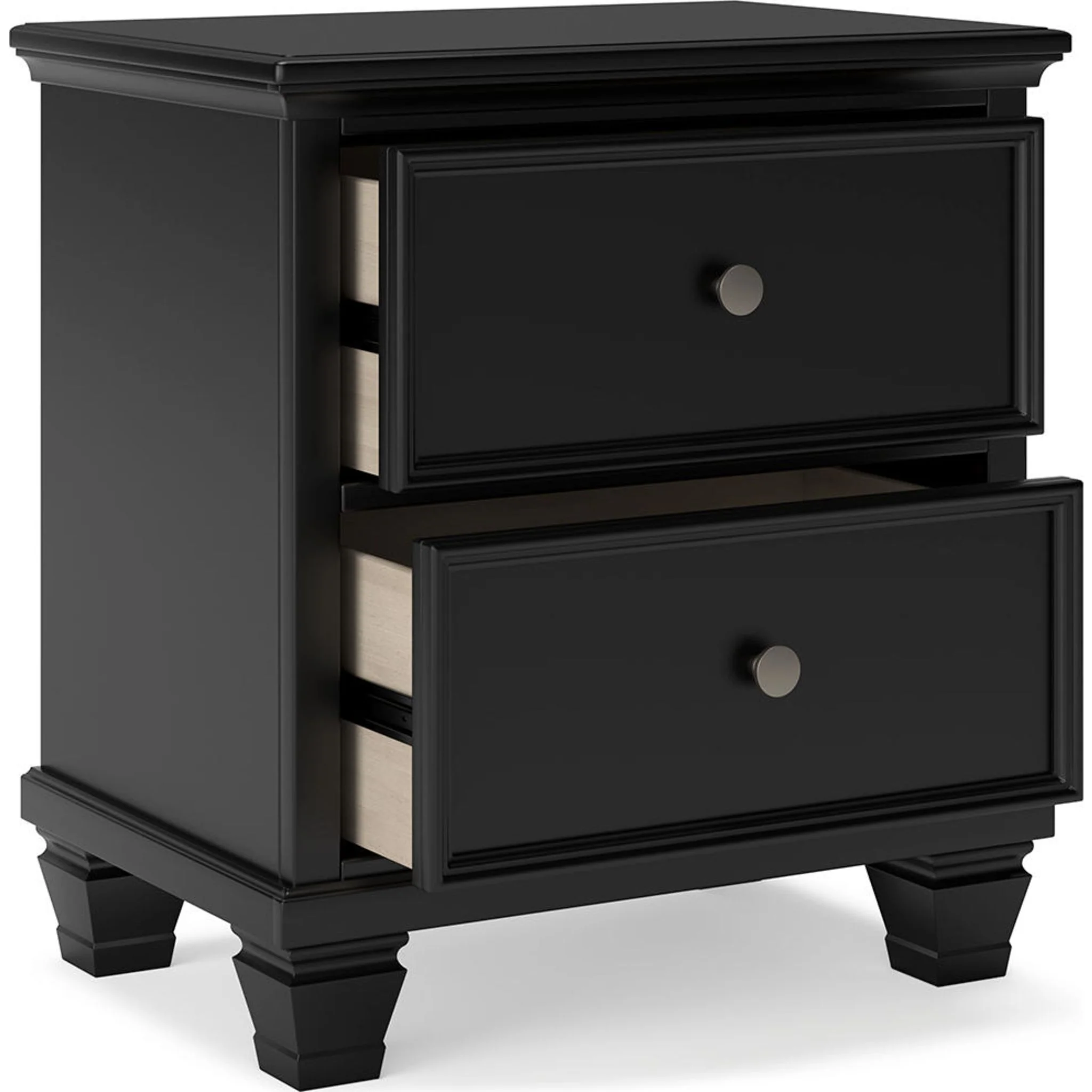 Lanolee 6 Piece King Storage Bedroom - Black - Image 22