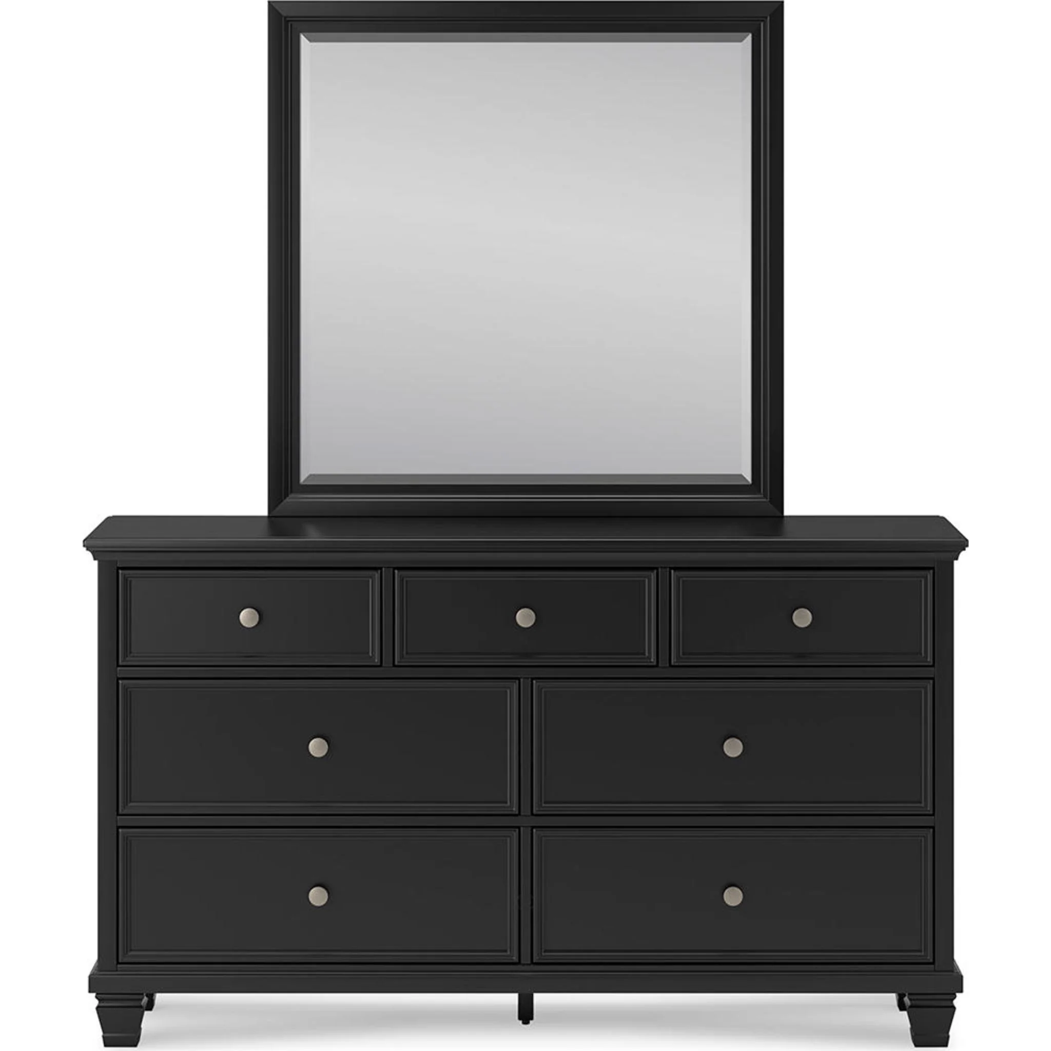Lanolee 6 Piece King Storage Bedroom - Black - Image 6