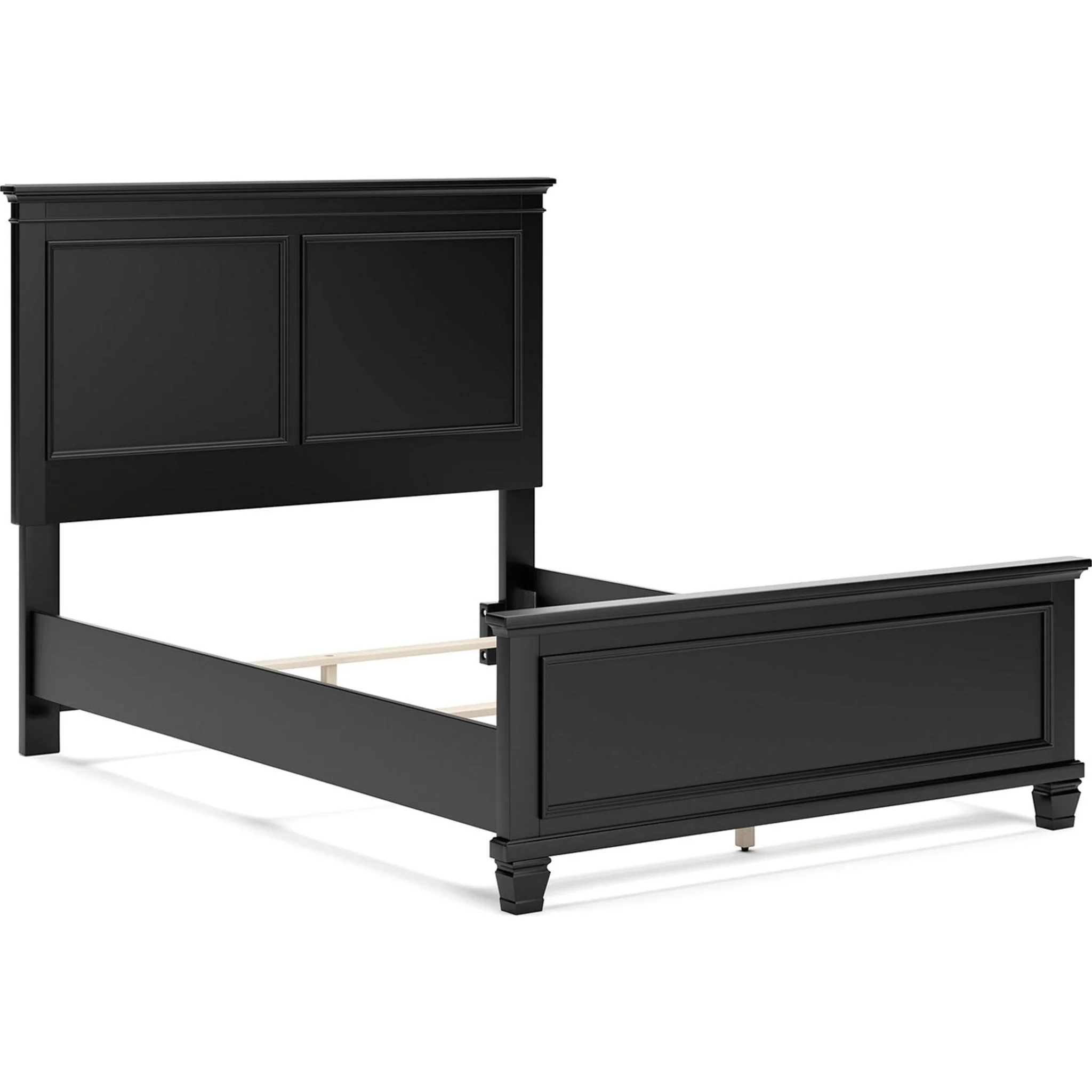 Lanolee 6 Piece Panel Bedroom - Black - Image 59