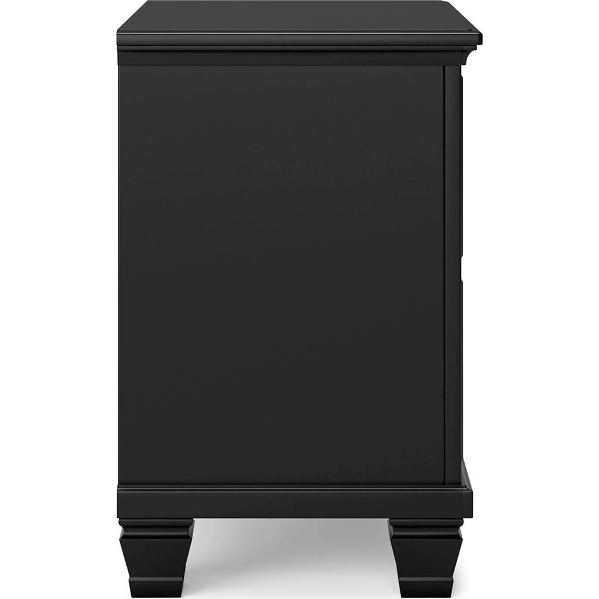 Lanolee 6 Piece Panel Bedroom - Black - Image 35
