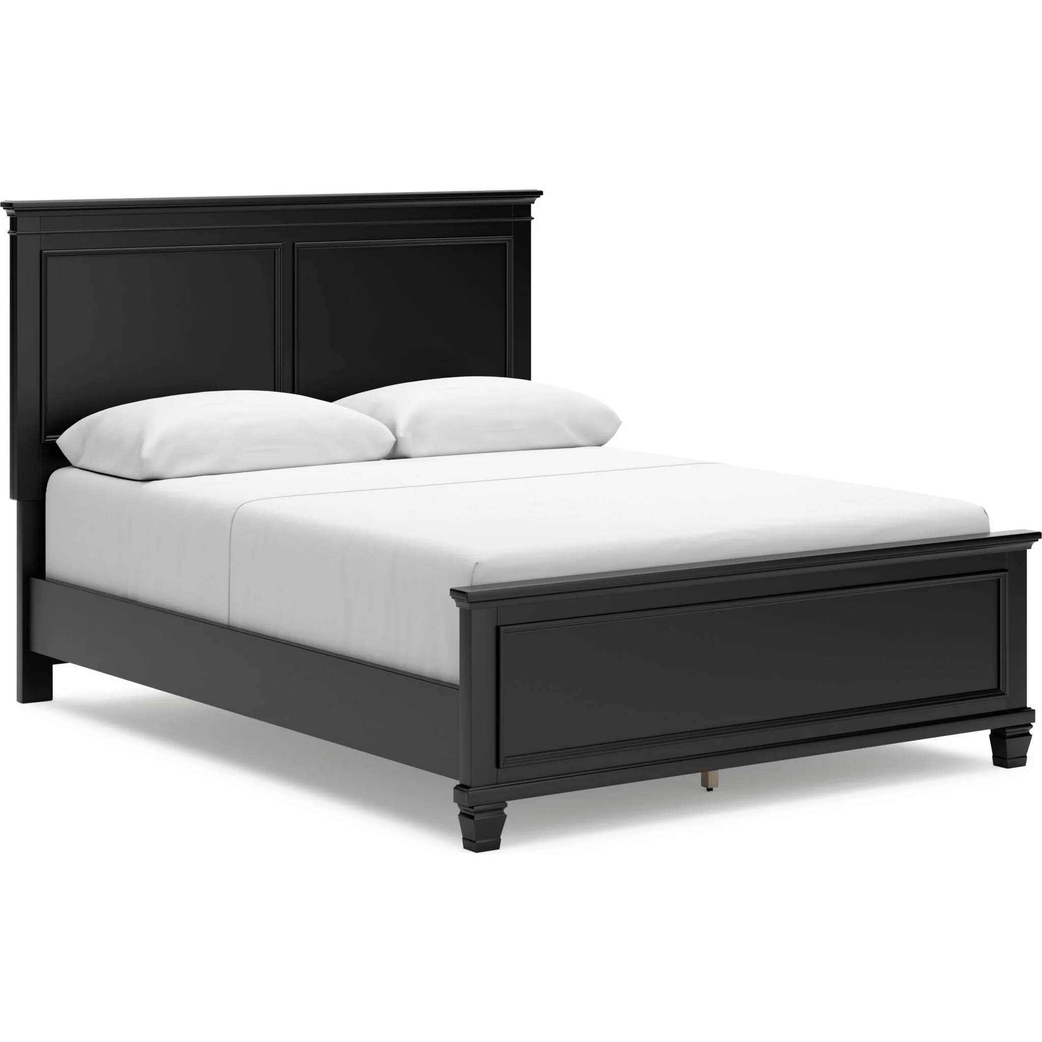 Lanolee 6 Piece Panel Bedroom - Black - Image 39