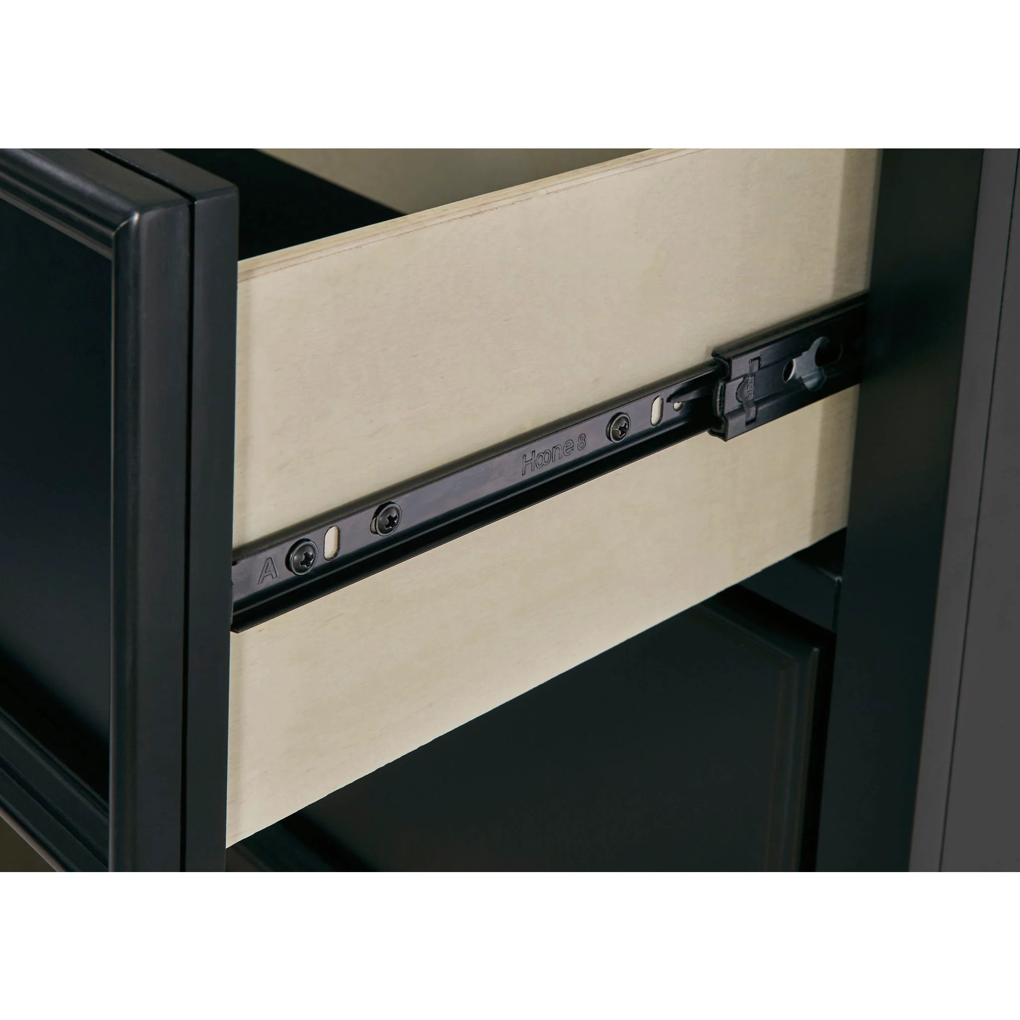 Lanolee 6 Piece Panel Bedroom - Black - Image 47