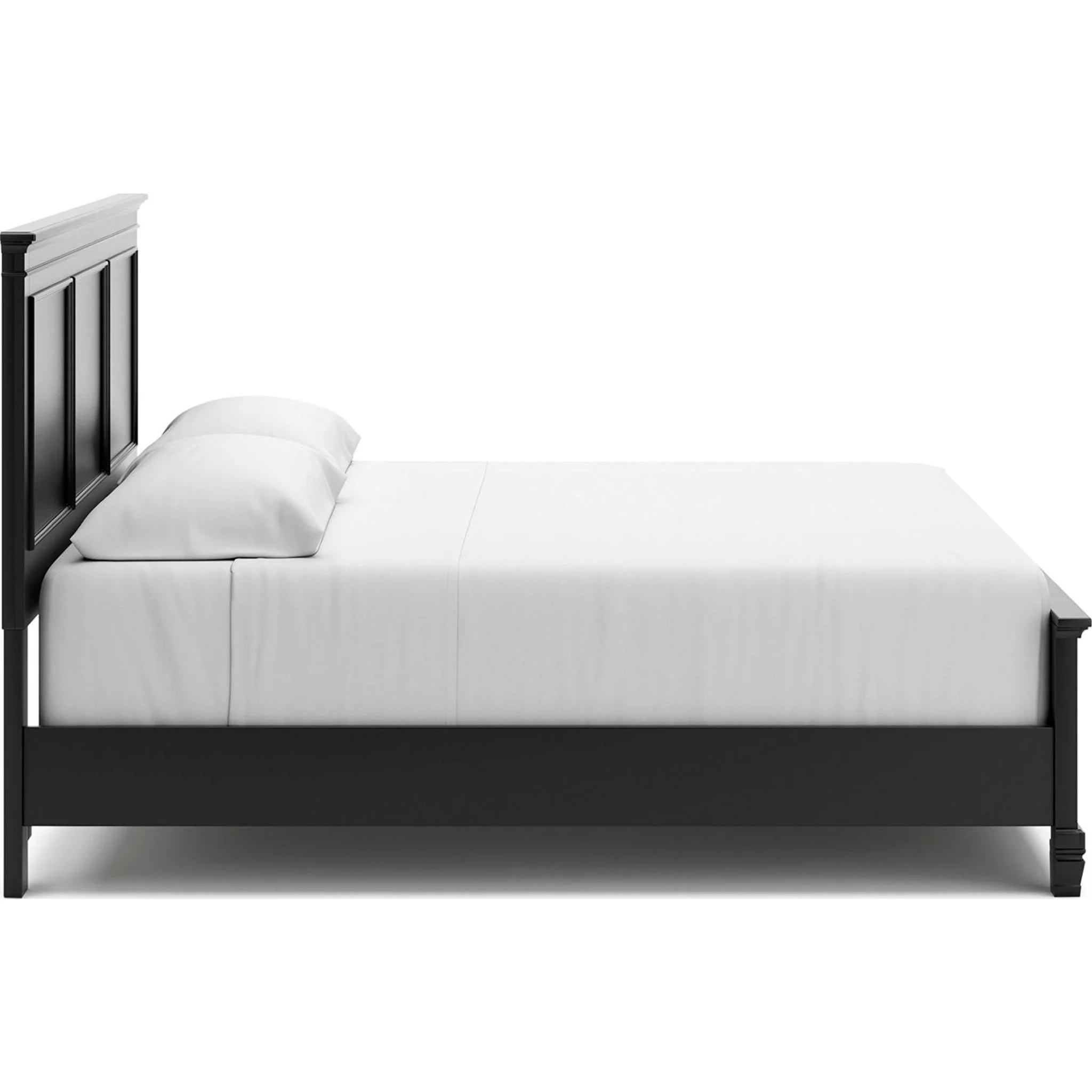 Lanolee 6 Piece Panel Bedroom - Black - Image 65