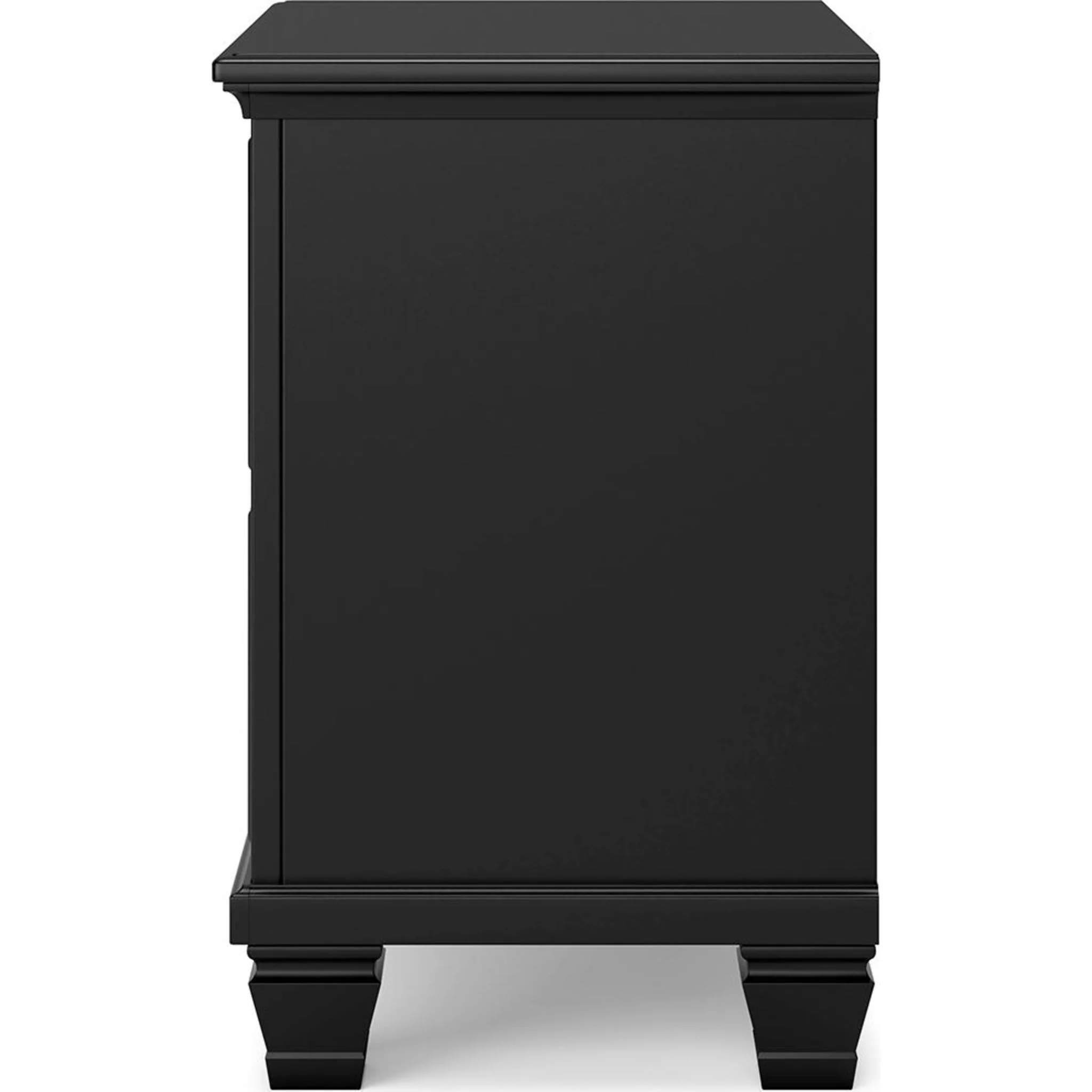 Lanolee 6 Piece Panel Bedroom - Black - Image 73
