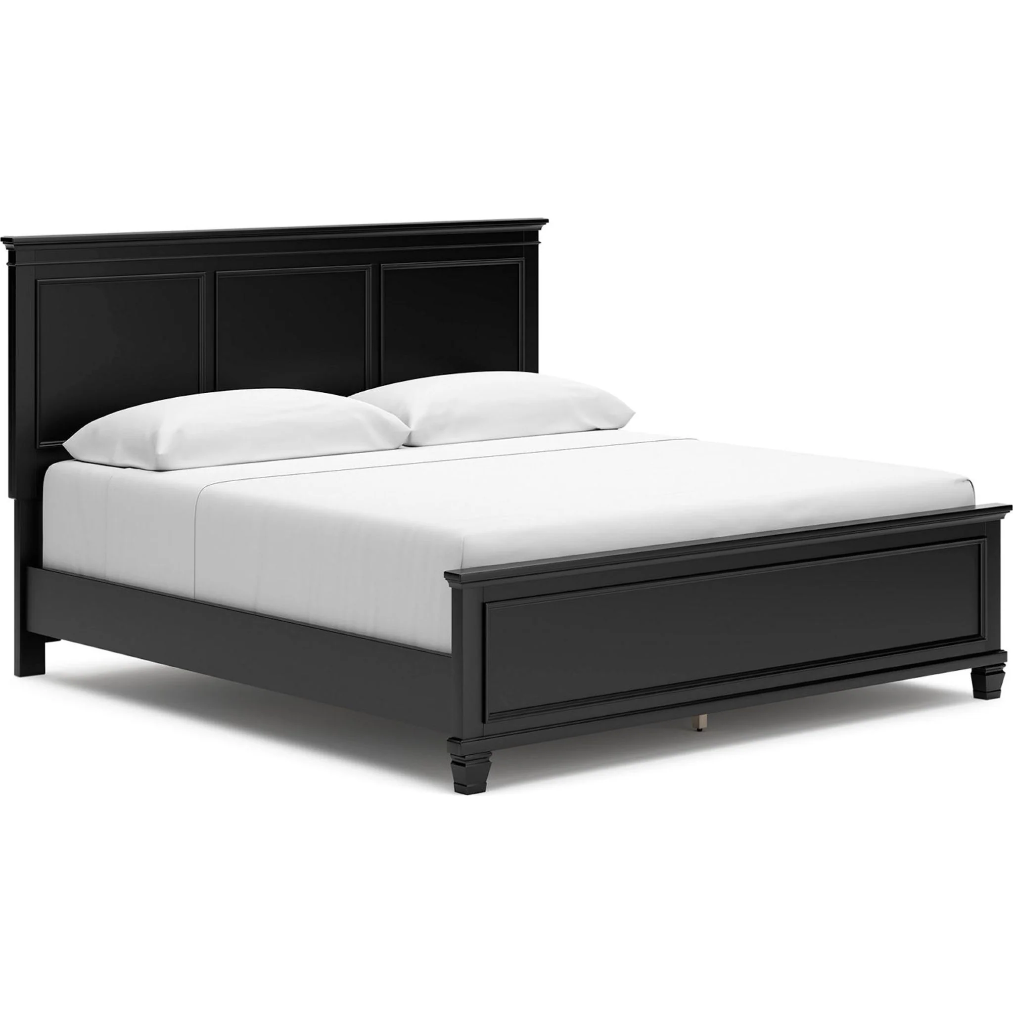 Lanolee Panel Bed - Black - Image 10