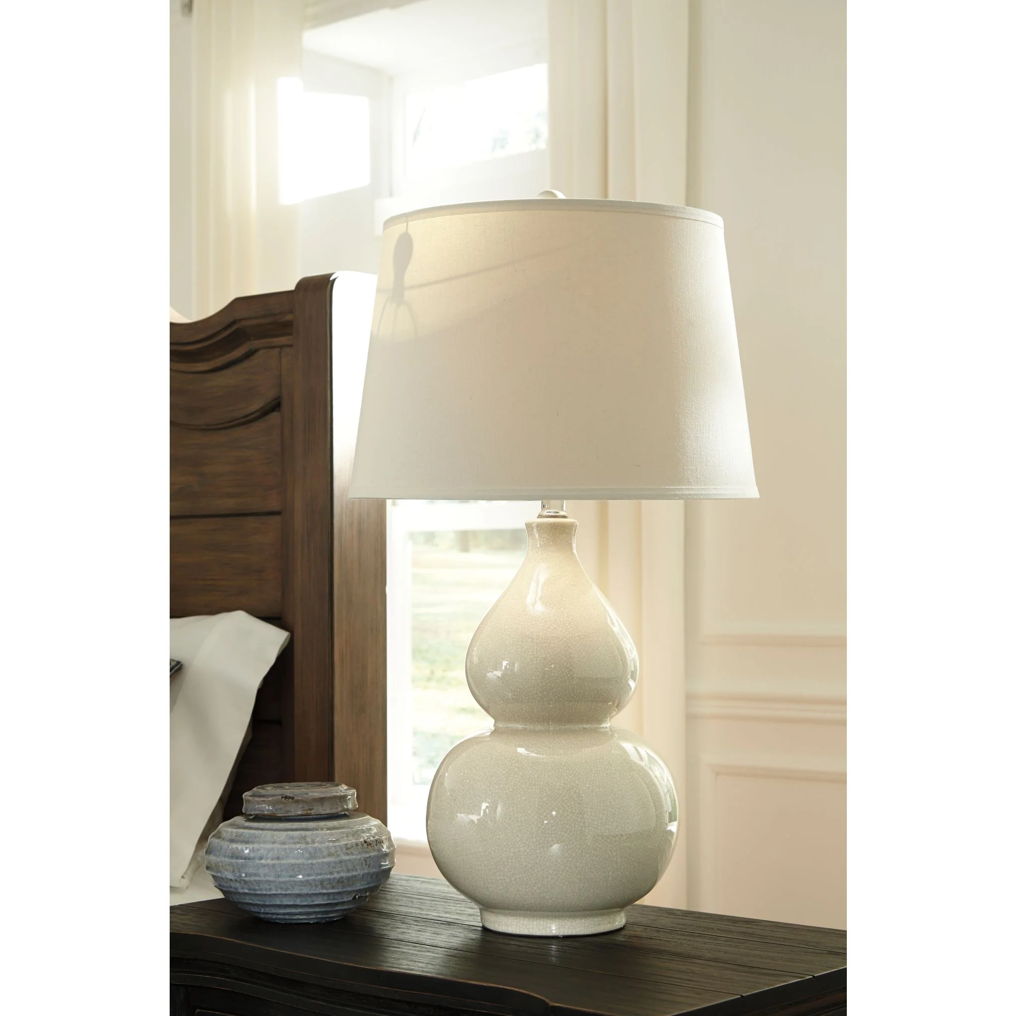 Saffi Table Lamp - Cream 29.75" - Image 2