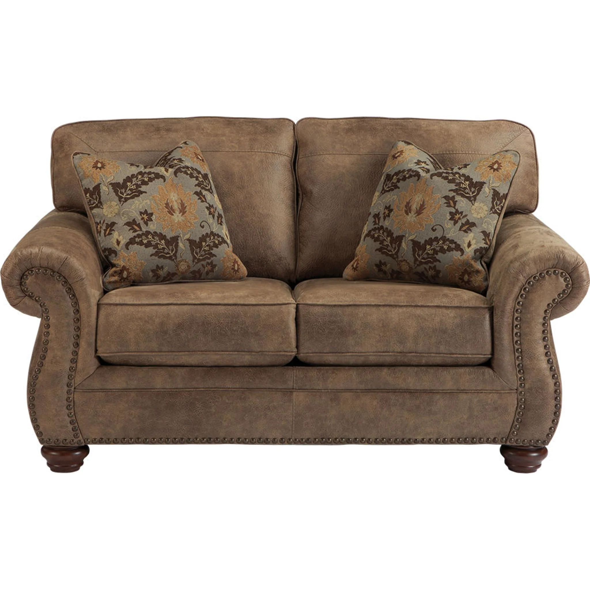 Larkinhurst Loveseat - Earth - Image 6