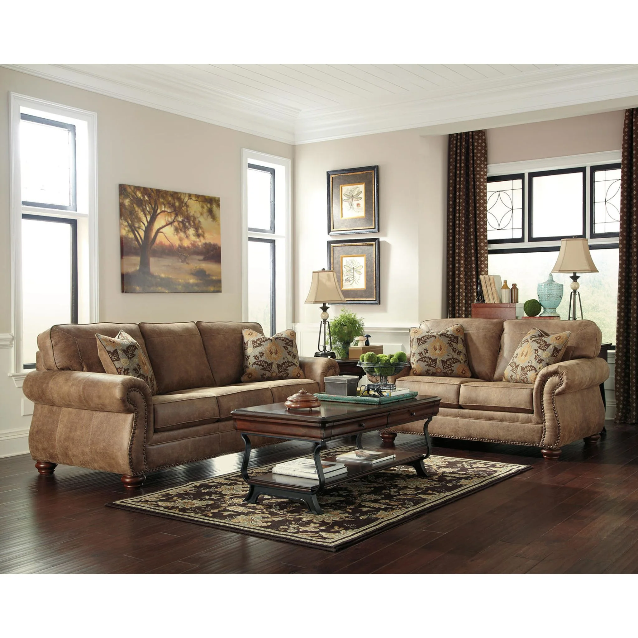 Larkinhurst Sofa - Earth - Image 10