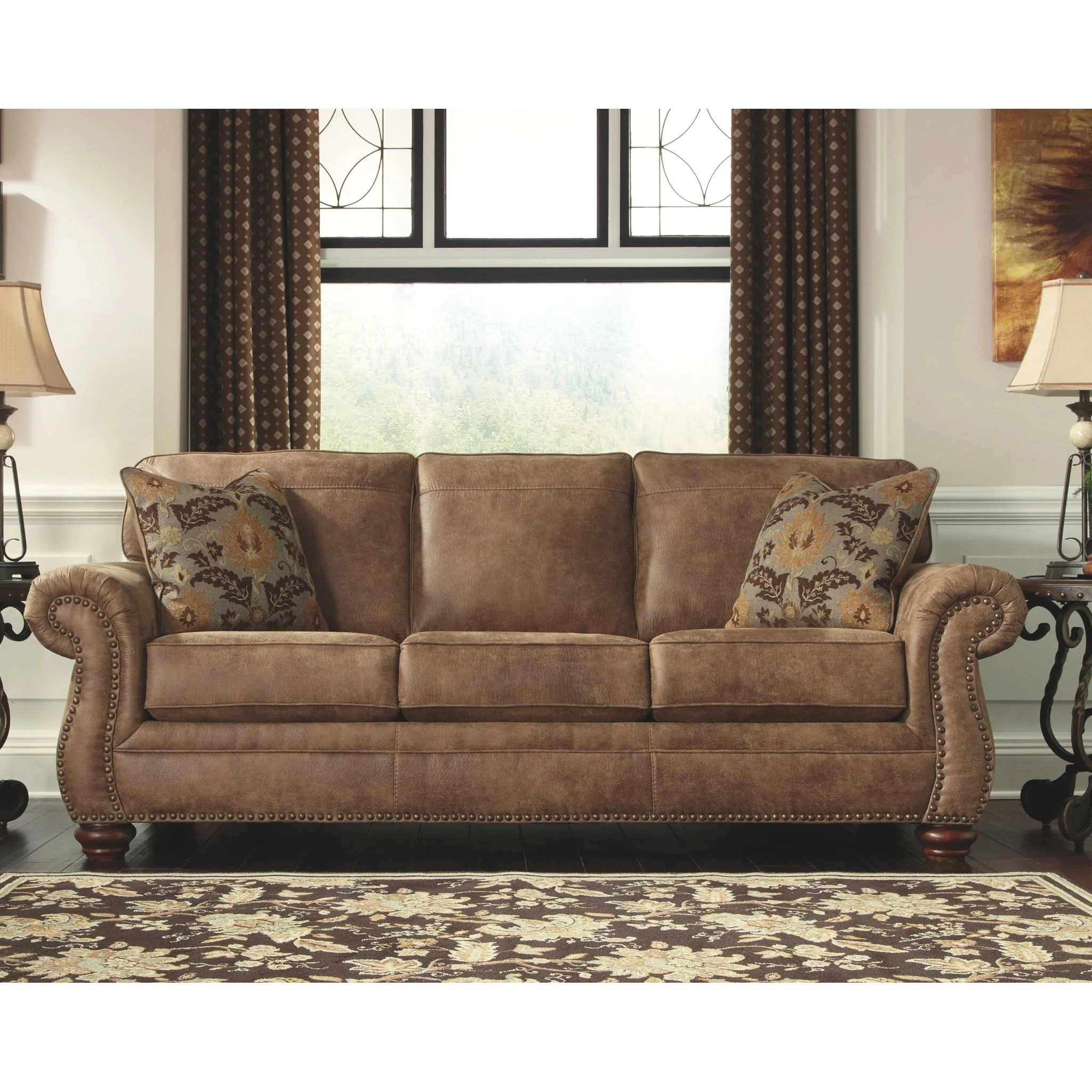 Larkinhurst Sofa - Earth - Image 2
