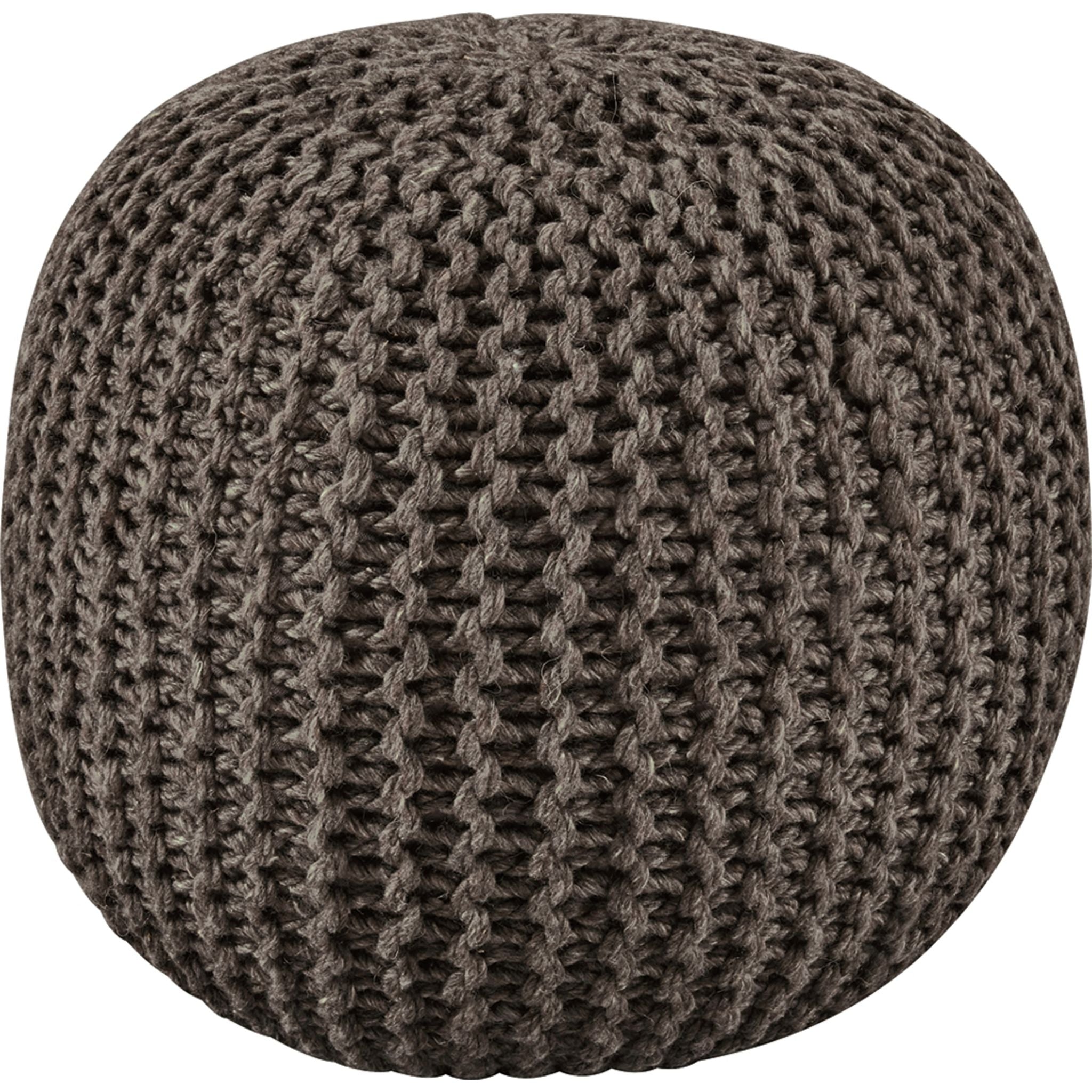 Latricia Pouf - Charcoal