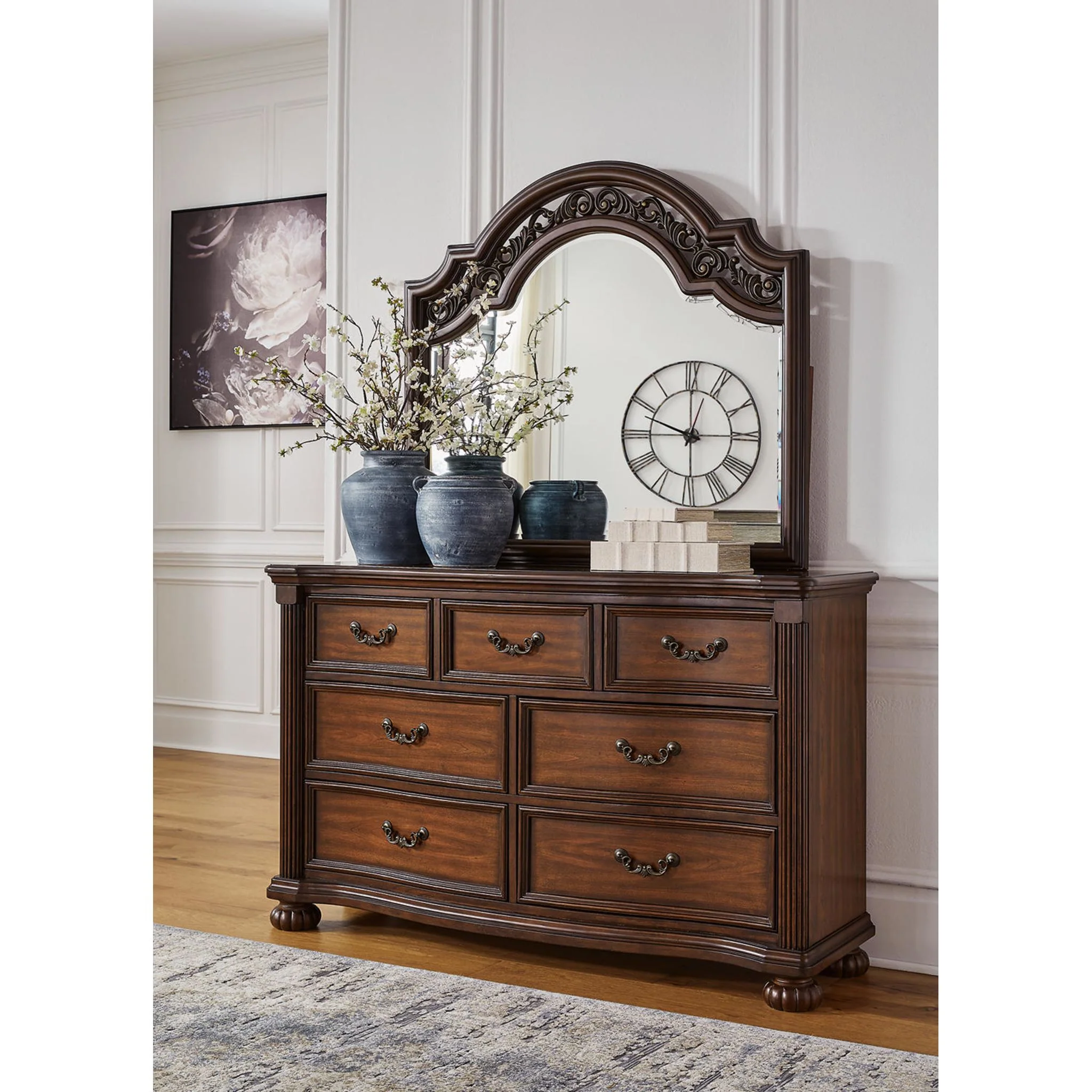 Lavinton 6 Piece Queen Poster Bedroom - Brown - Image 18