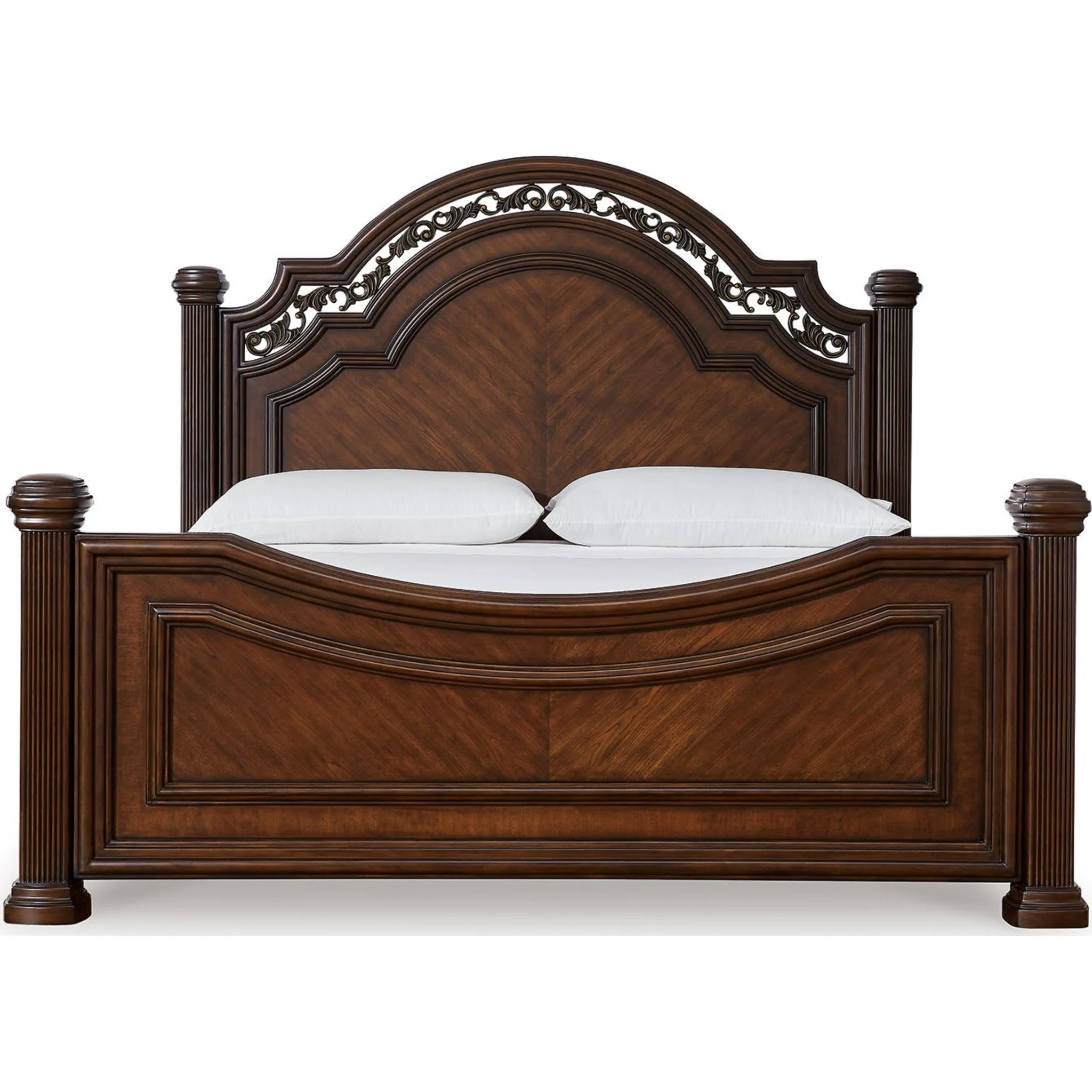 Lavinton 6 Piece Queen Poster Bedroom - Brown - Image 5