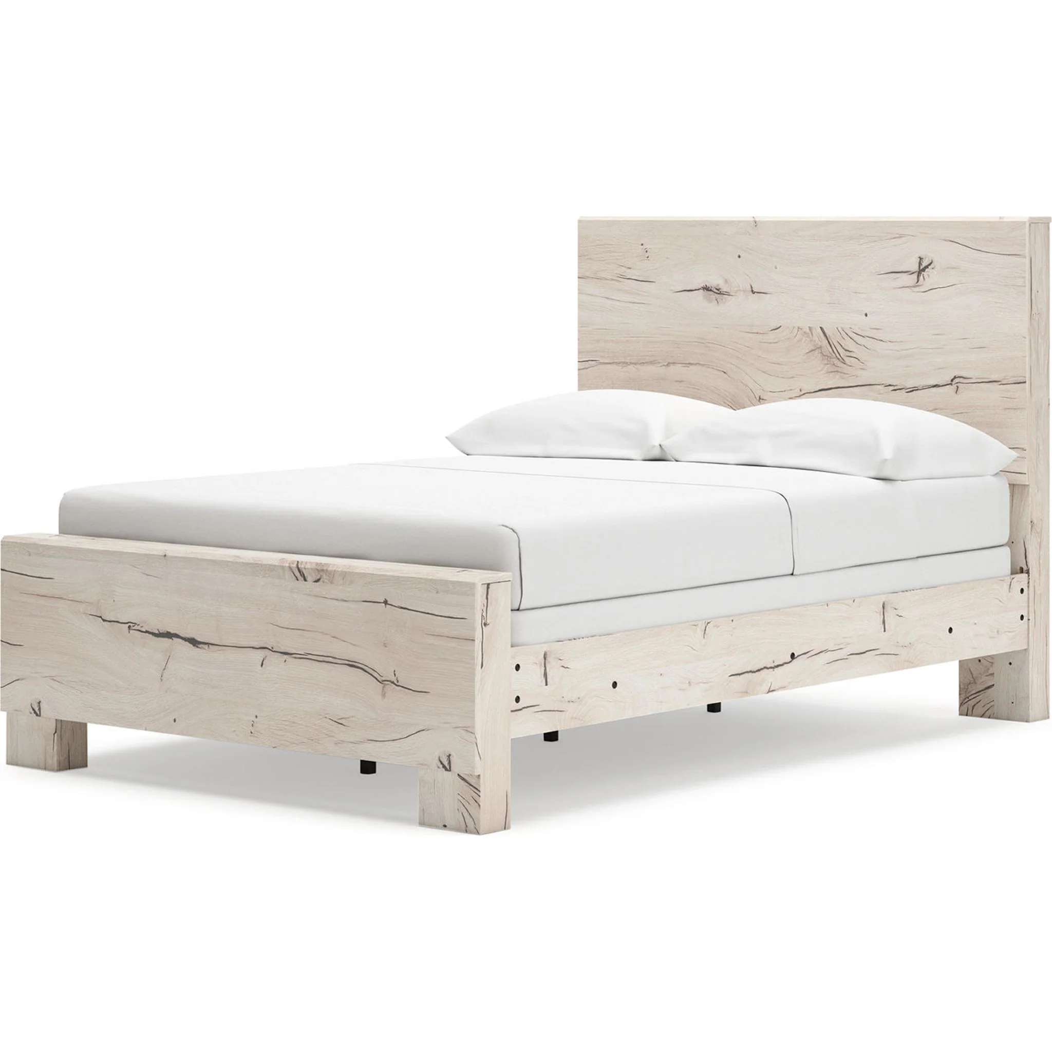 Lawroy 6 Piece Full Panel Bedroom - Light Natural - Image 3