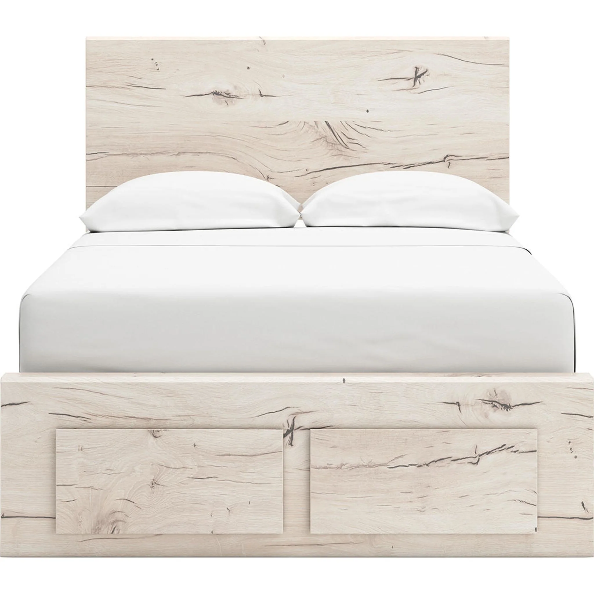 Lawroy 6 Piece Full Storage Bedroom - Light Natural - Image 20