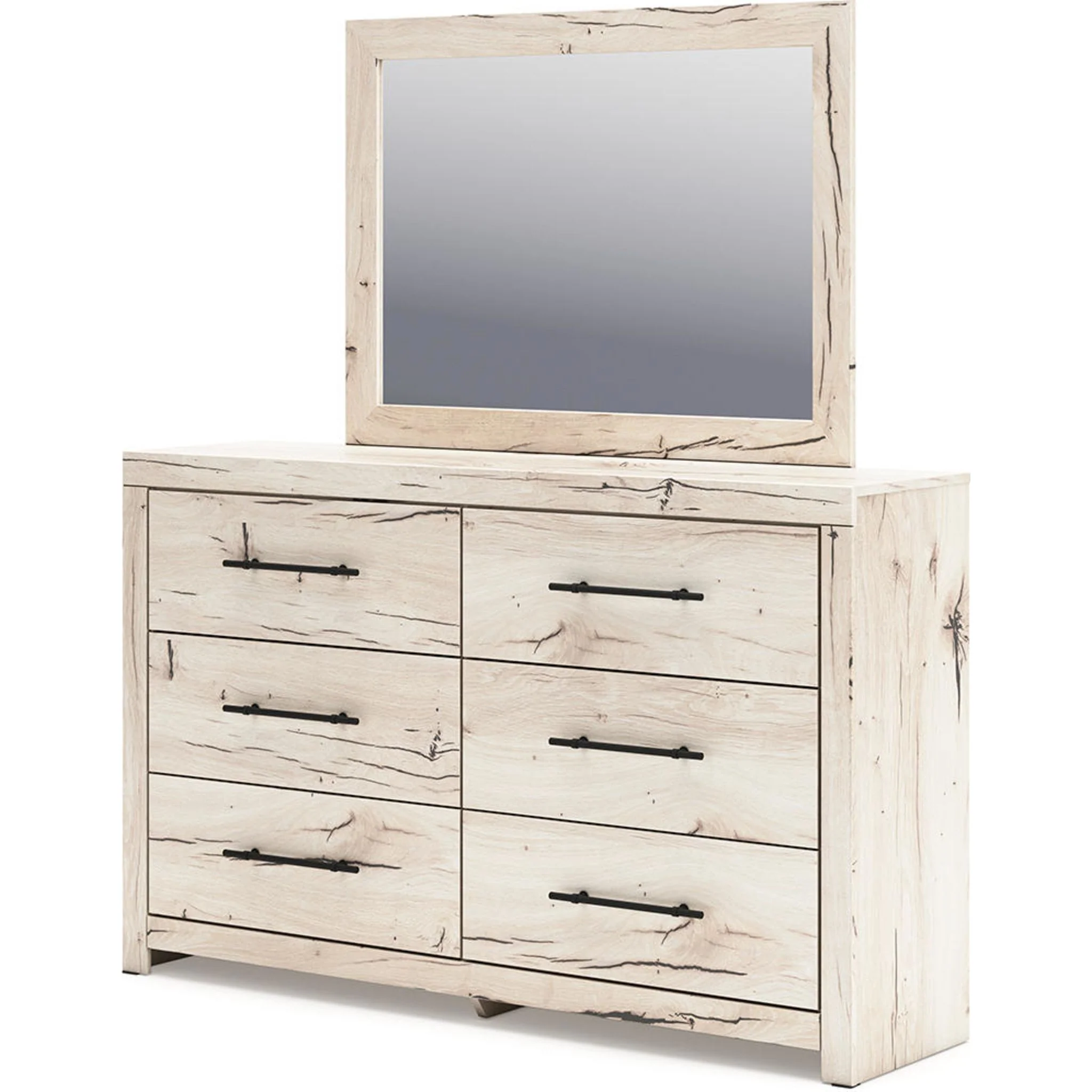 Lawroy 6 Piece Full Storage Bedroom - Light Natural - Image 11