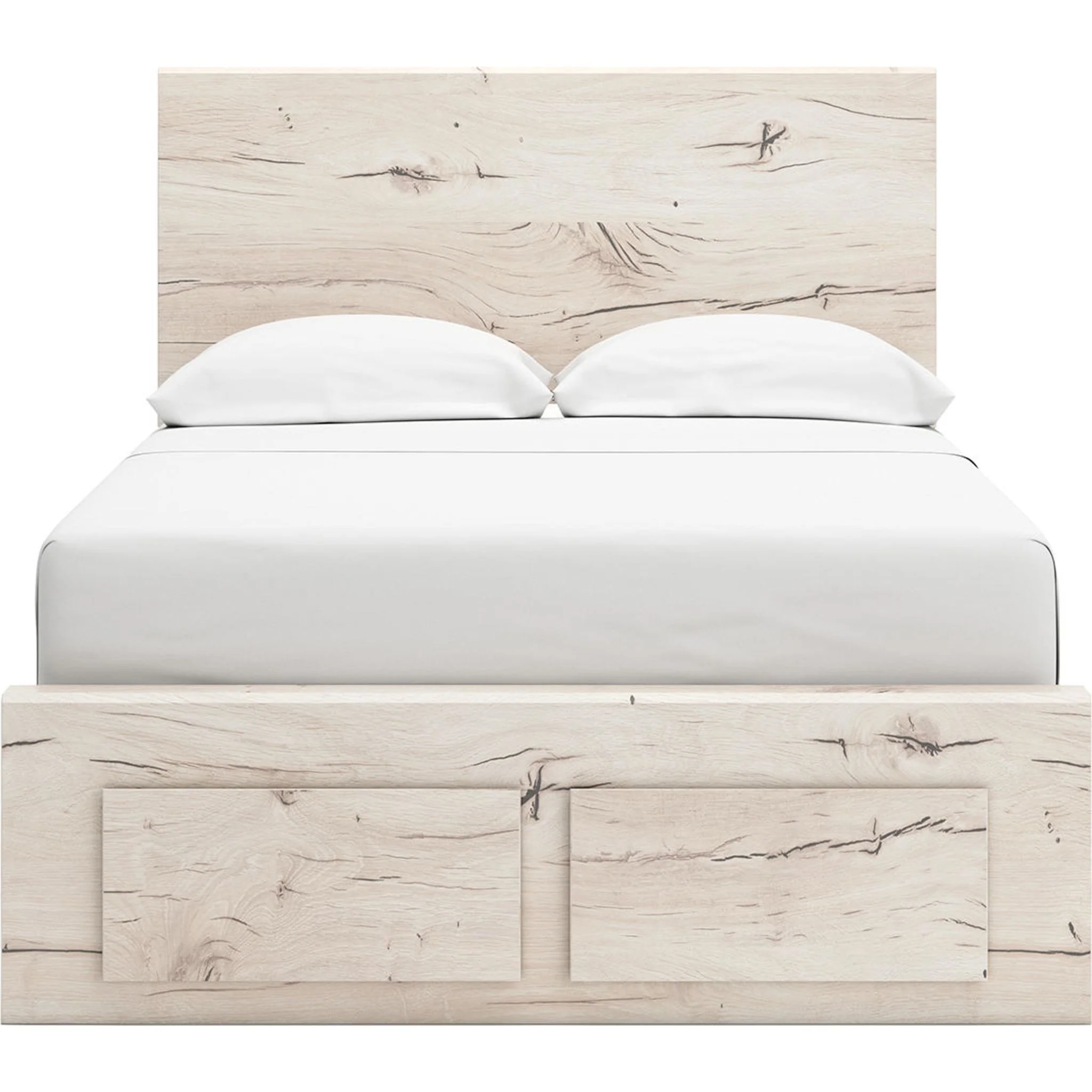 Lawroy 6 Piece Full Storage Bedroom - Light Natural - Image 7