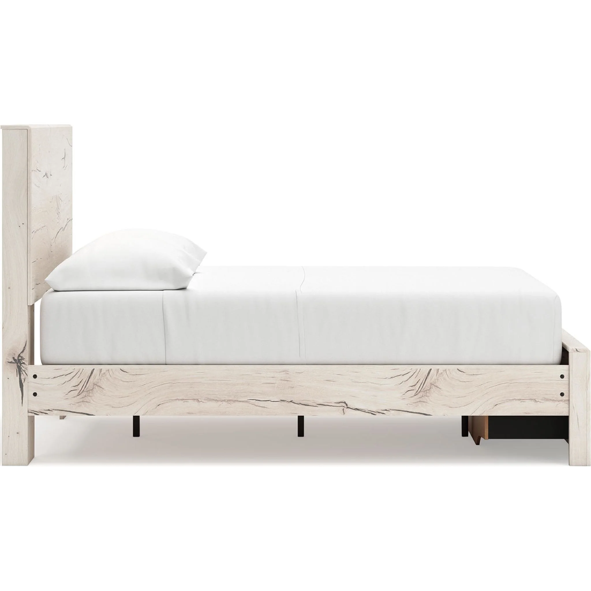 Lawroy 6 Piece Full Storage Bedroom - Light Natural - Image 9
