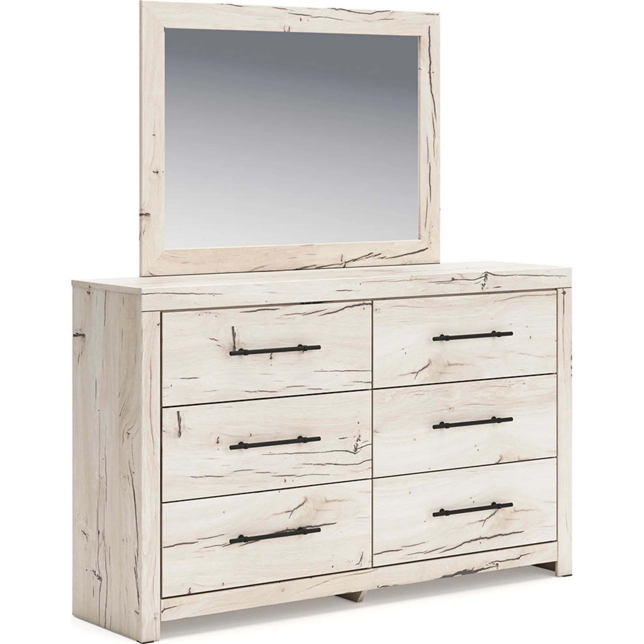 Lawroy 6 Piece King Storage Bedroom - Light Natural - Image 14