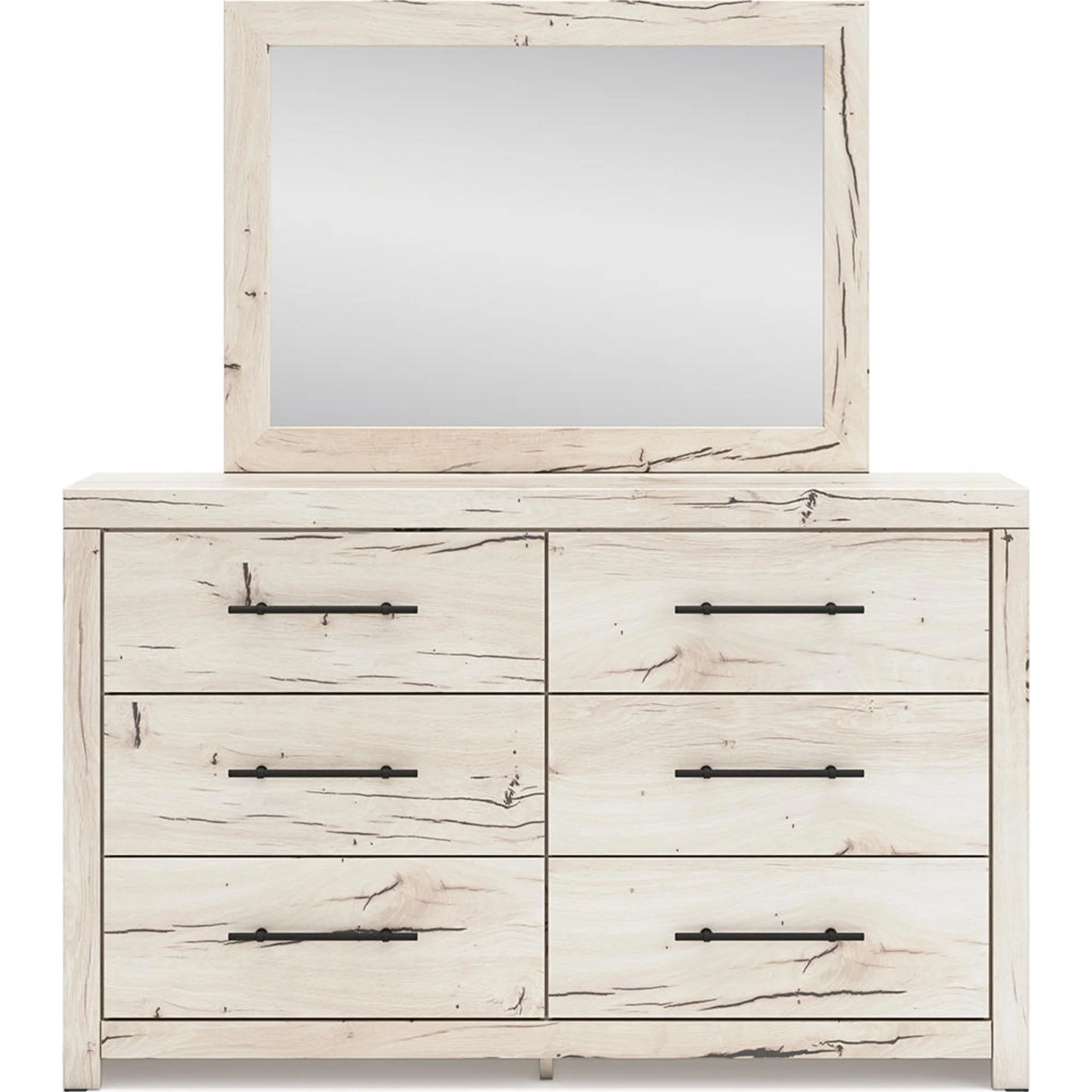 Lawroy 6 Piece King Storage Bedroom - Light Natural - Image 15