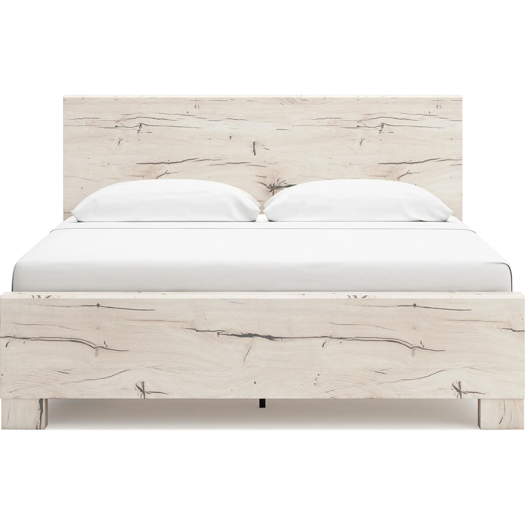 Lawroy 6 Piece King Storage Bedroom - Light Natural - Image 7