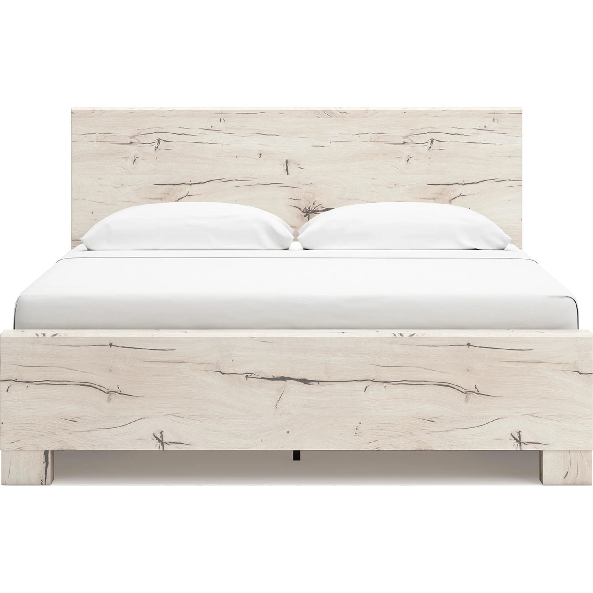 Lawroy 6 Piece King Storage Bedroom - Light Natural - Image 7