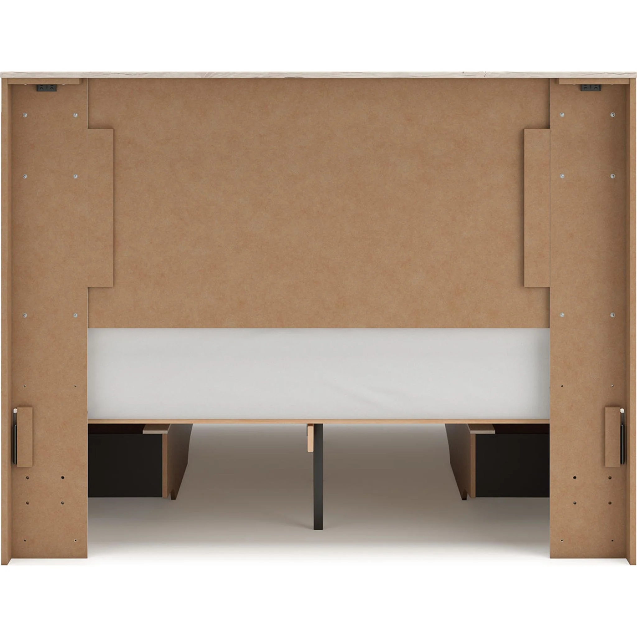 Lawroy 6 Piece Queen Storage Bedroom - Light Natural - Image 7