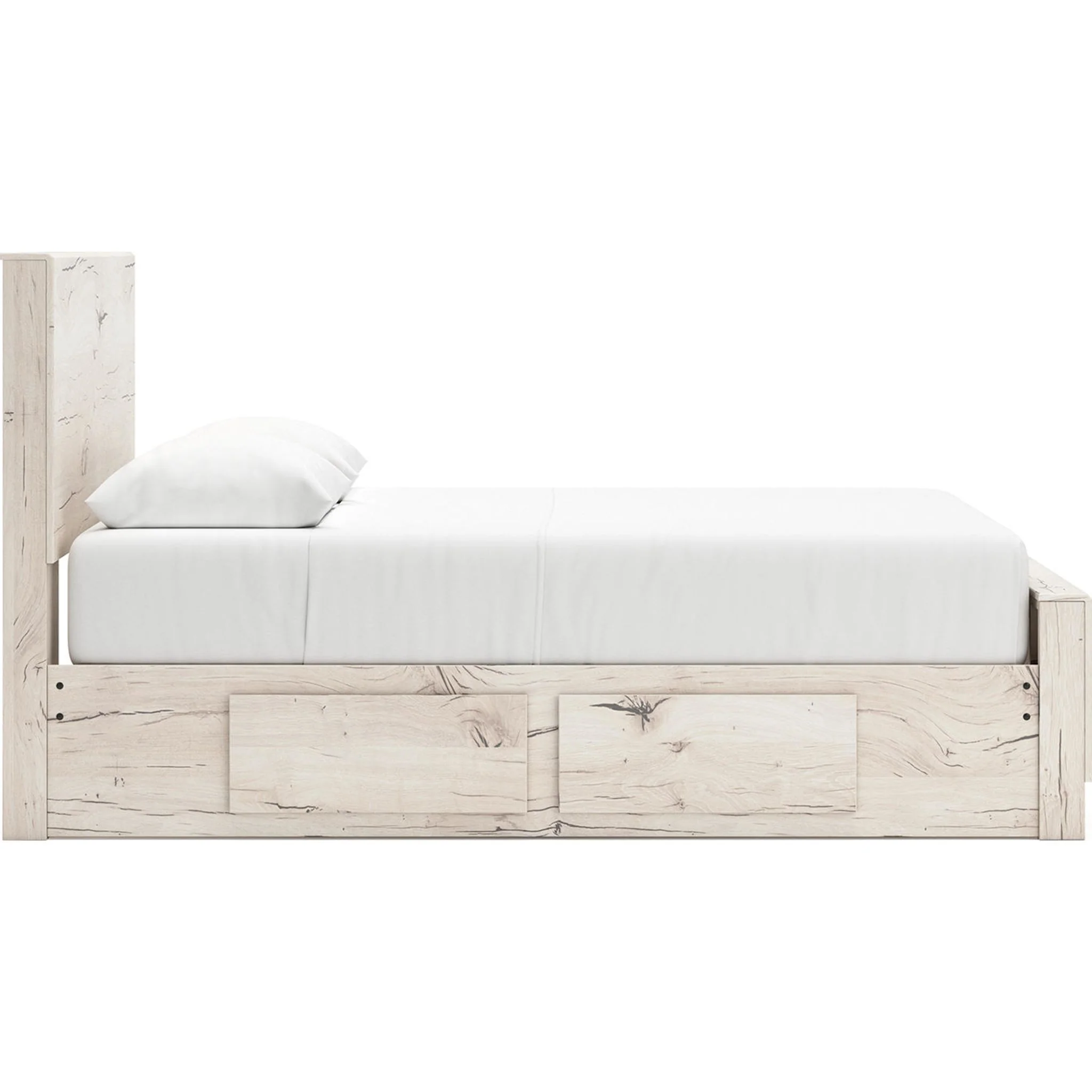 Lawroy 6 Piece Queen Storage Bedroom - Light Natural - Image 10