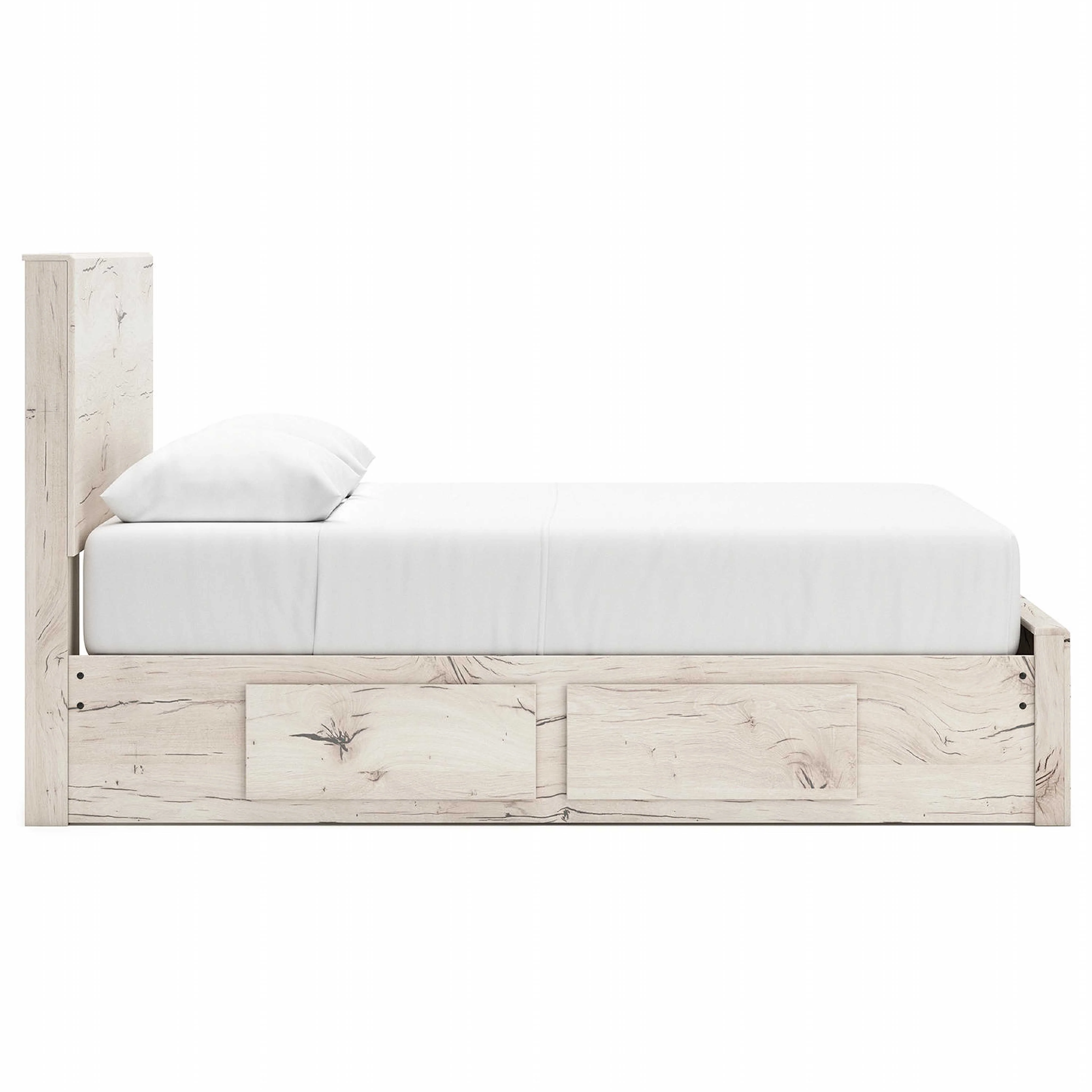 Lawroy 6 Piece Queen Storage Bedroom - Light Natural - Image 12